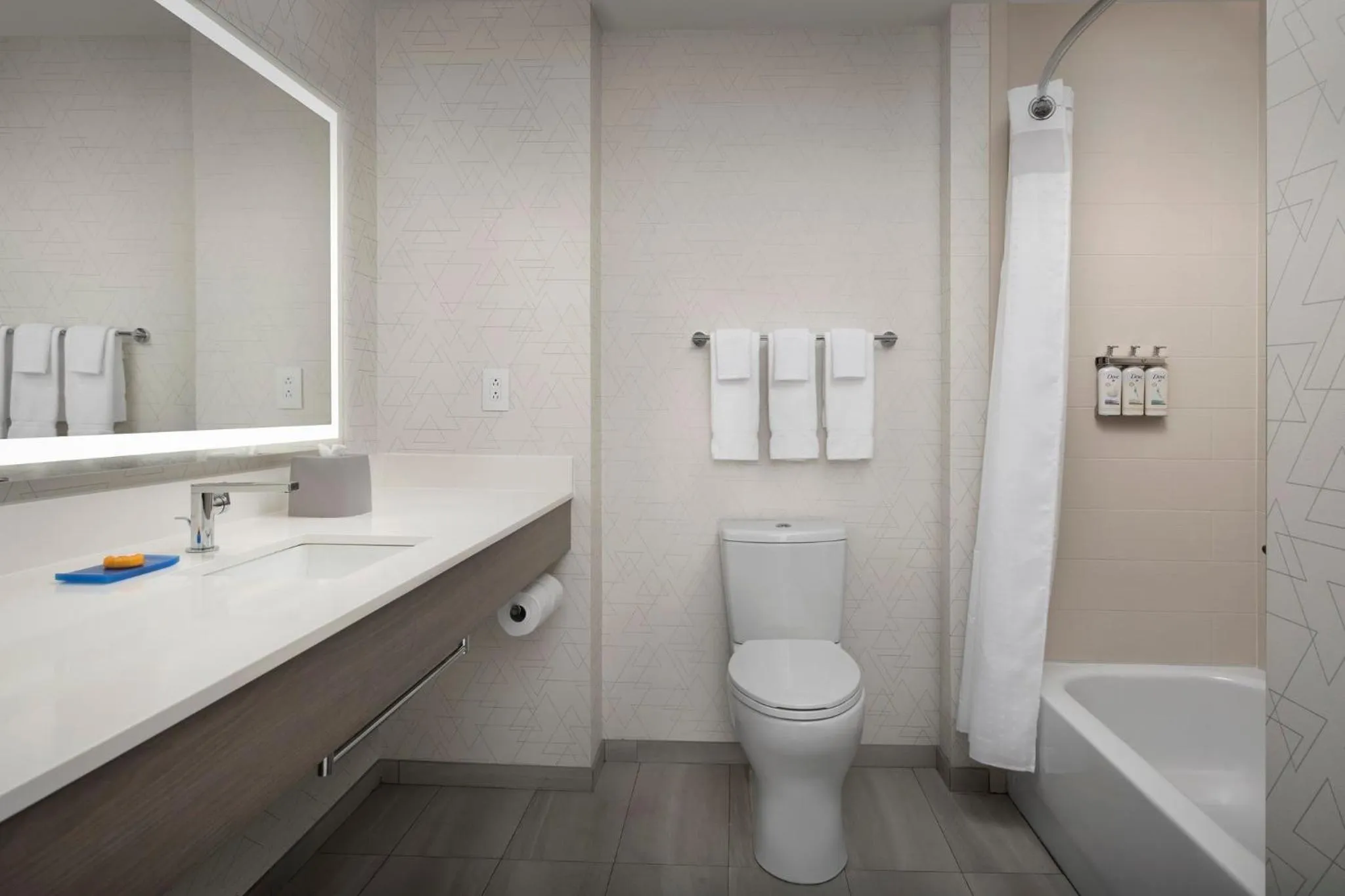 Bathroom in Holiday Inn Express & Suites Knoxville-Clinton by IHG