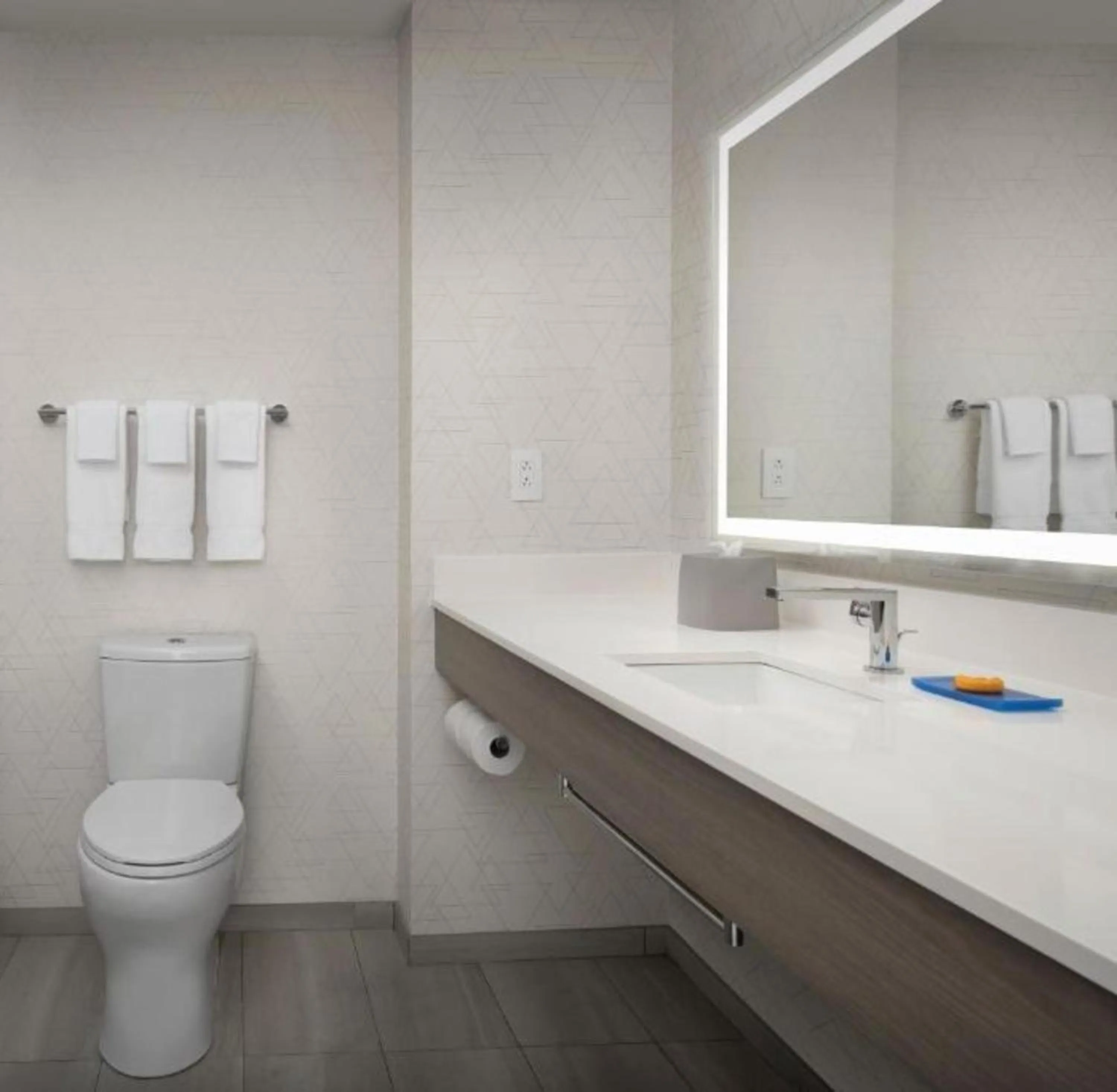 Bathroom in Holiday Inn Express & Suites Knoxville-Clinton by IHG