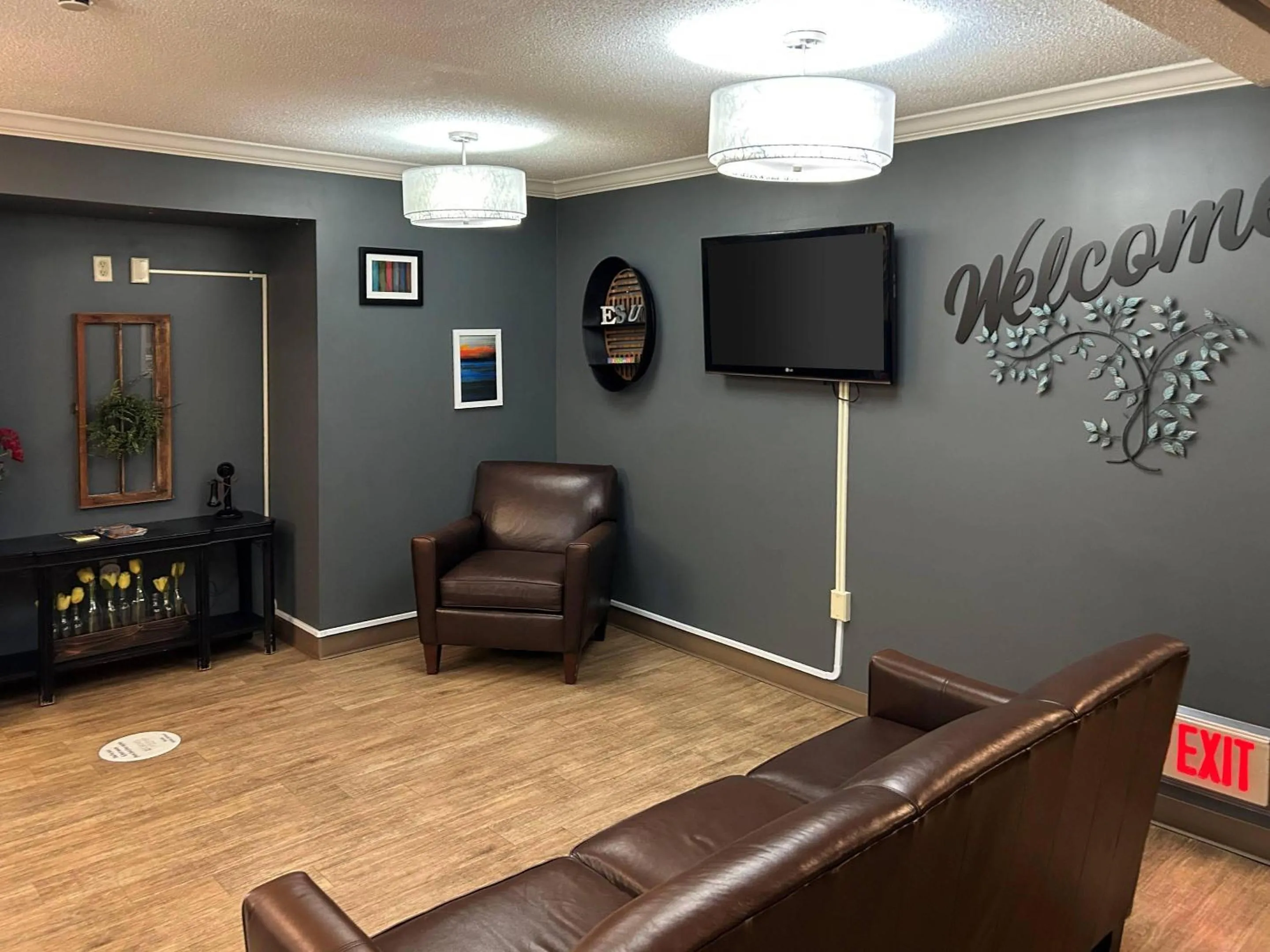 Lobby or reception in MainStay Suites Emporia