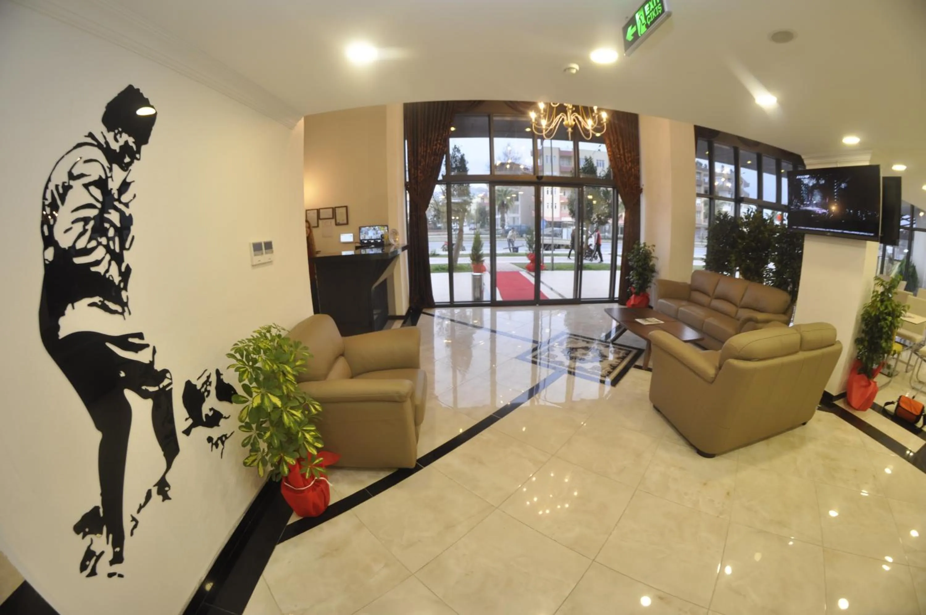 Lobby or reception in Ozyigit Otel