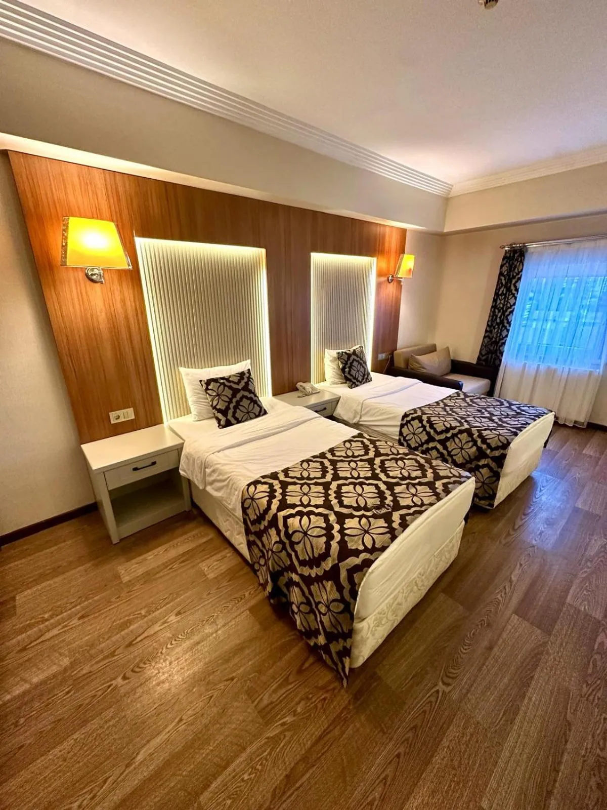 Bed in Saylamlar Hotel