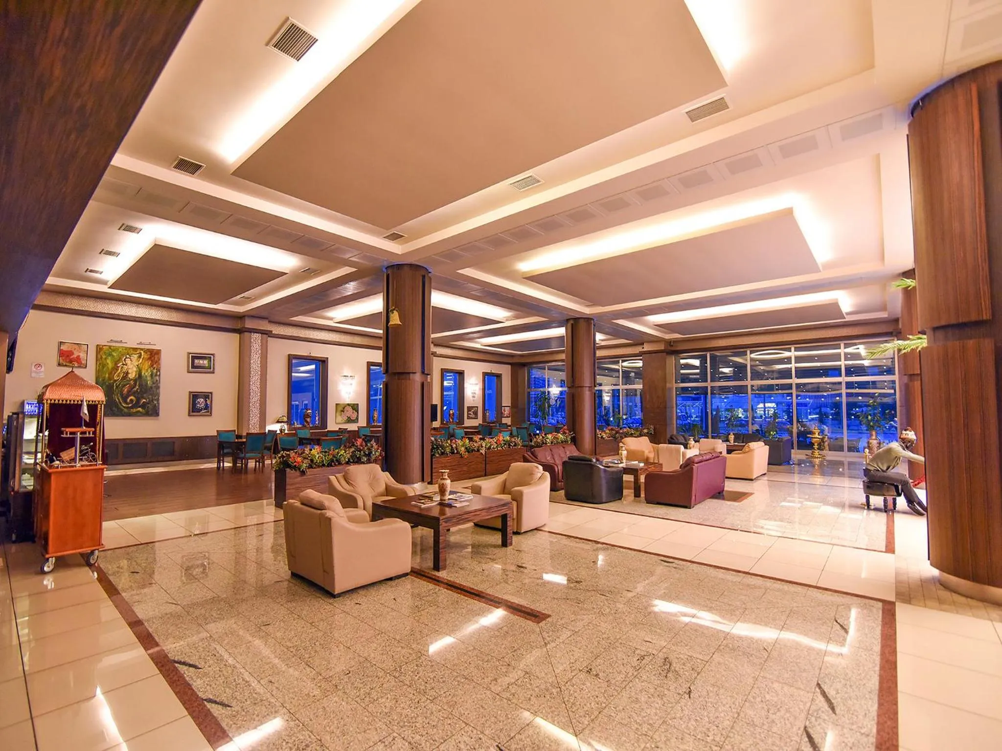 Lobby or reception in Saylamlar Hotel