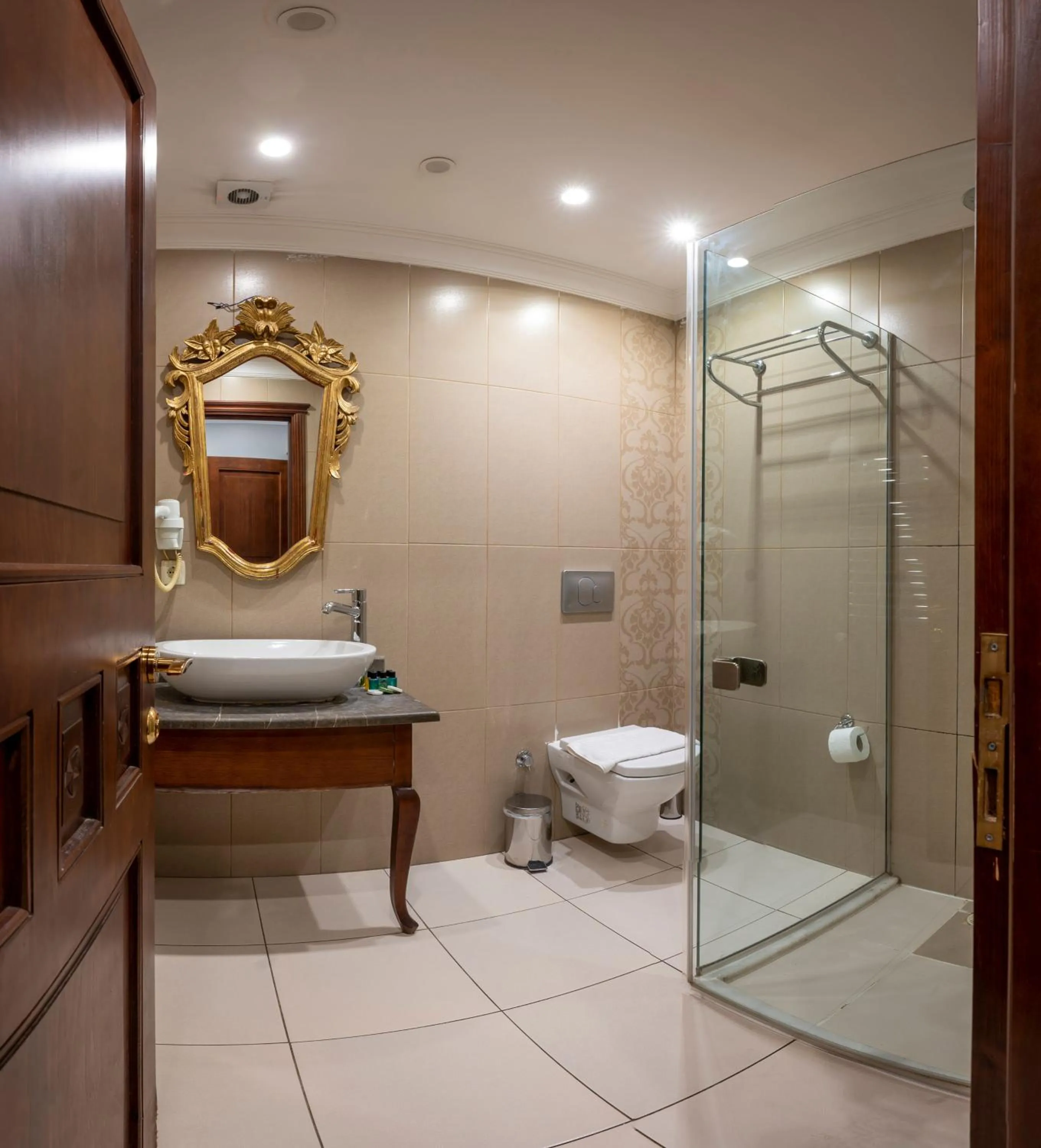 Shower in Valdivia Hotel