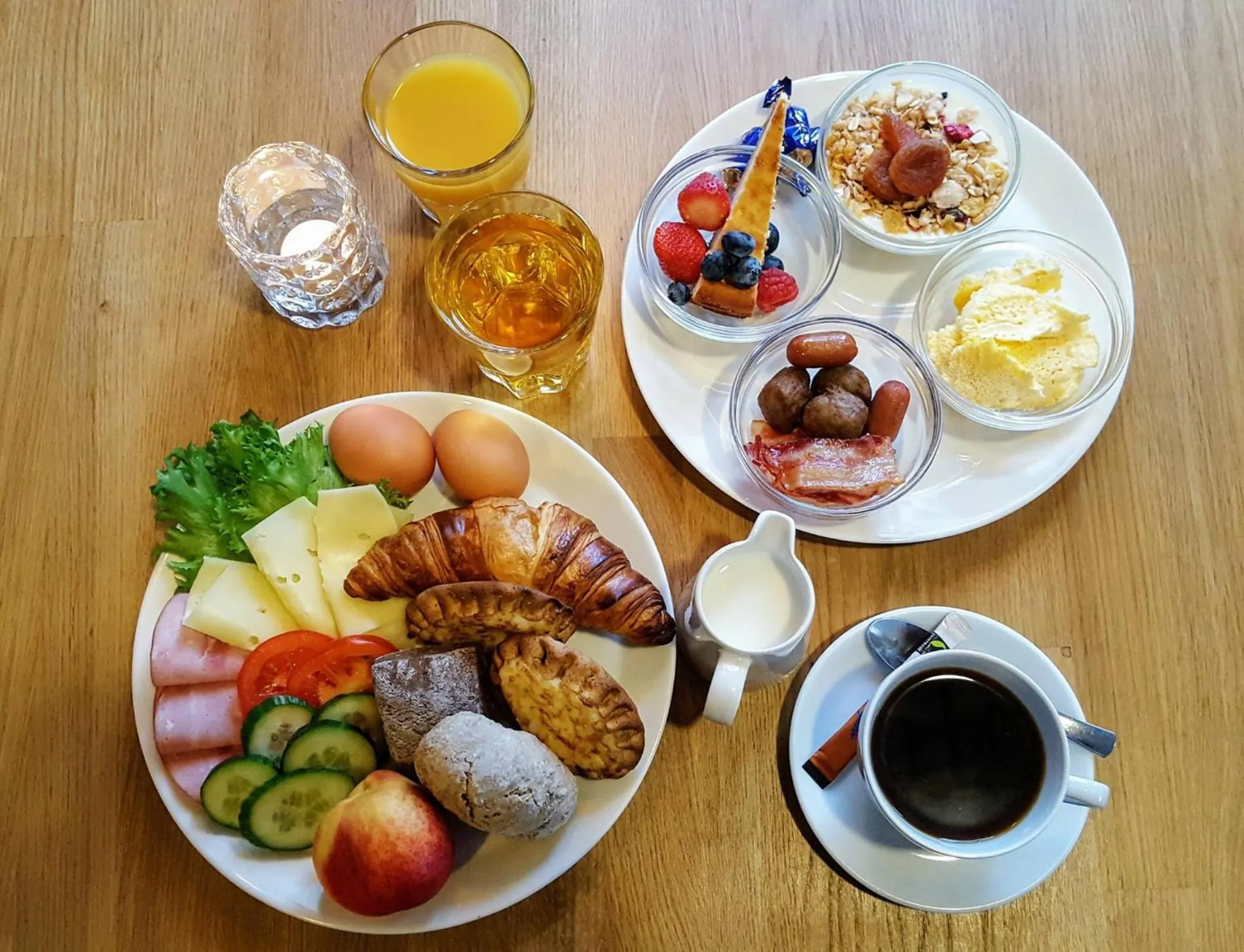 Breakfast in Hotel Seurahuone Riihimäki