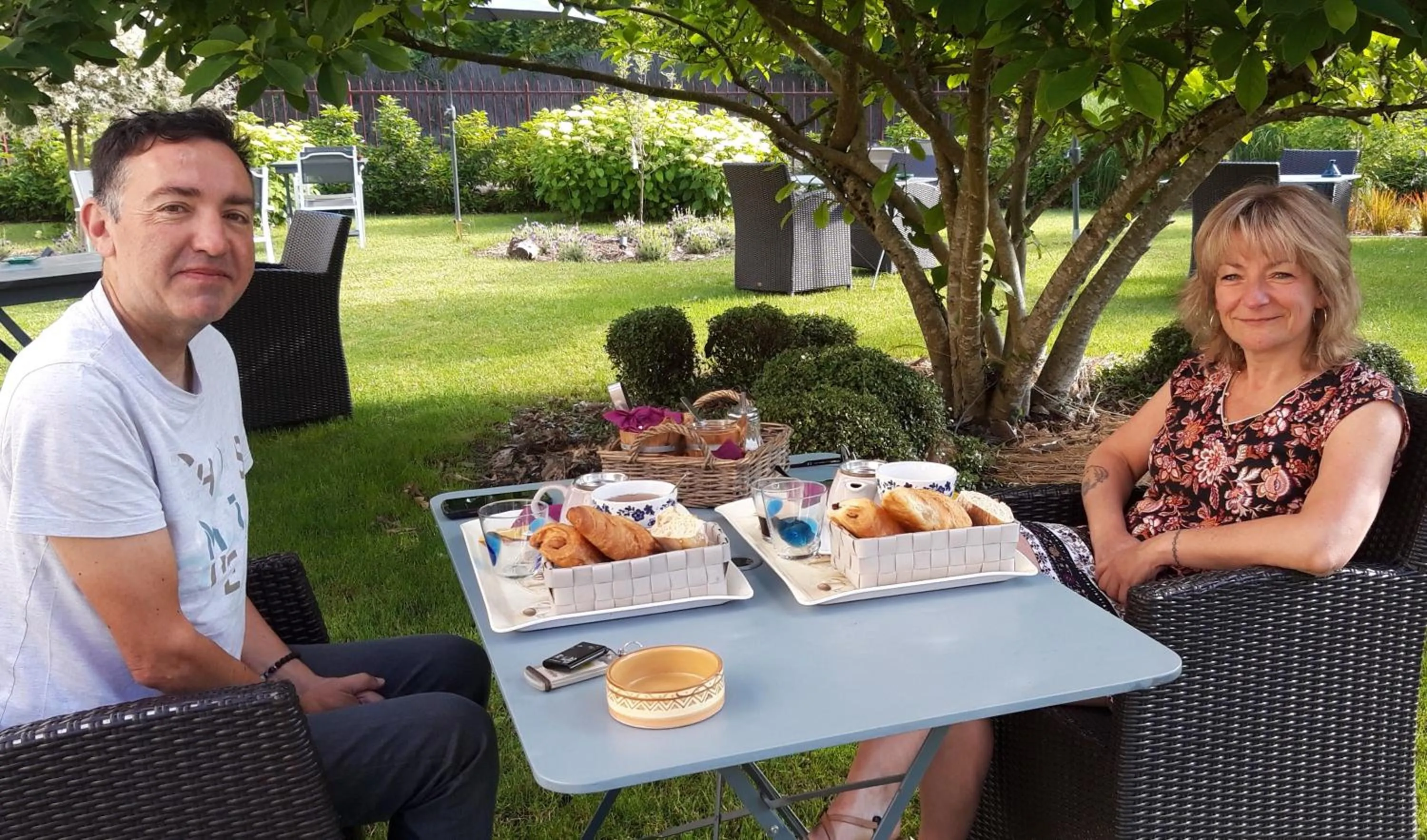 Balcony/Terrace in Logis Hôtel De La Chapelle