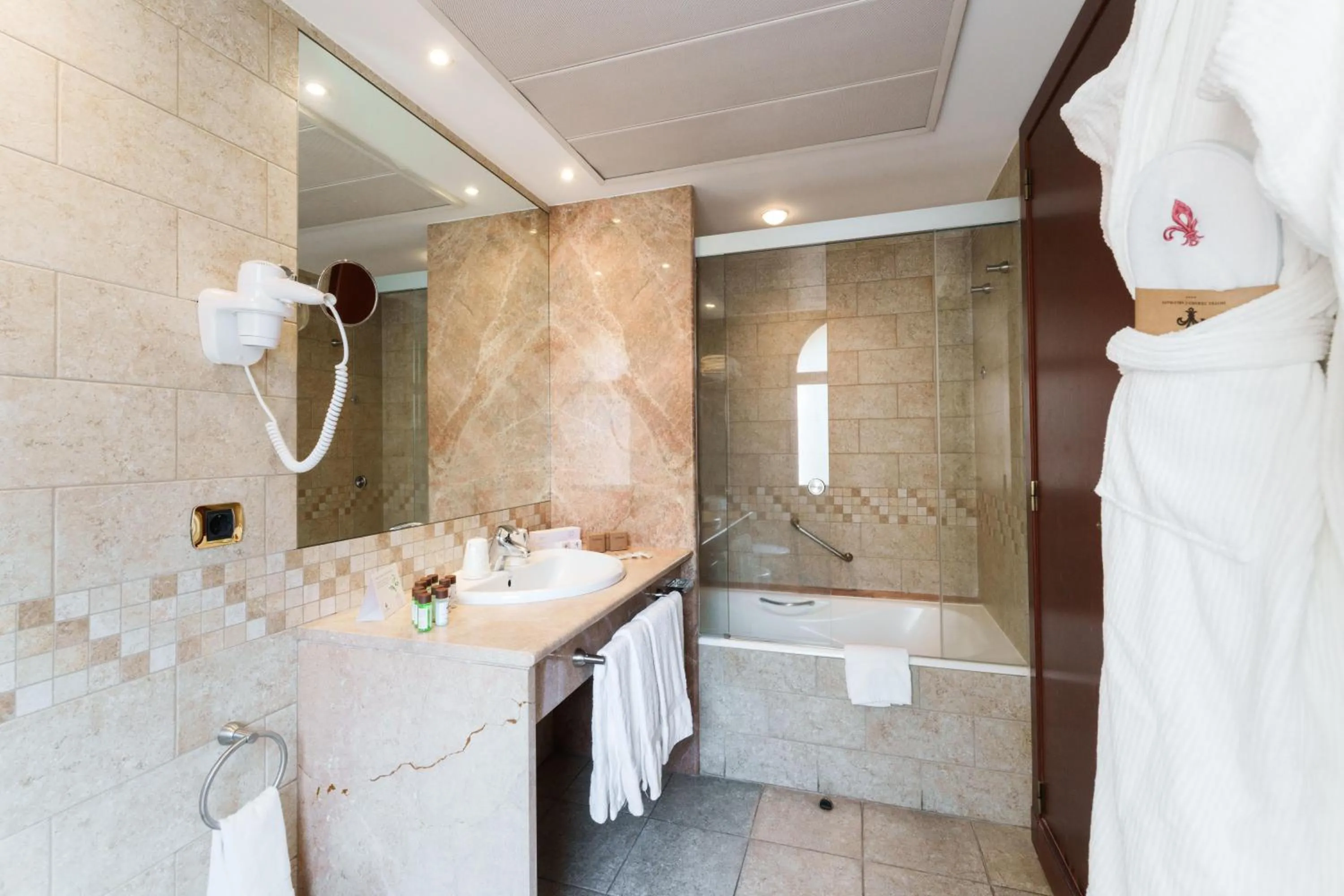 Shower in Hotel Spa Termes Carlemany