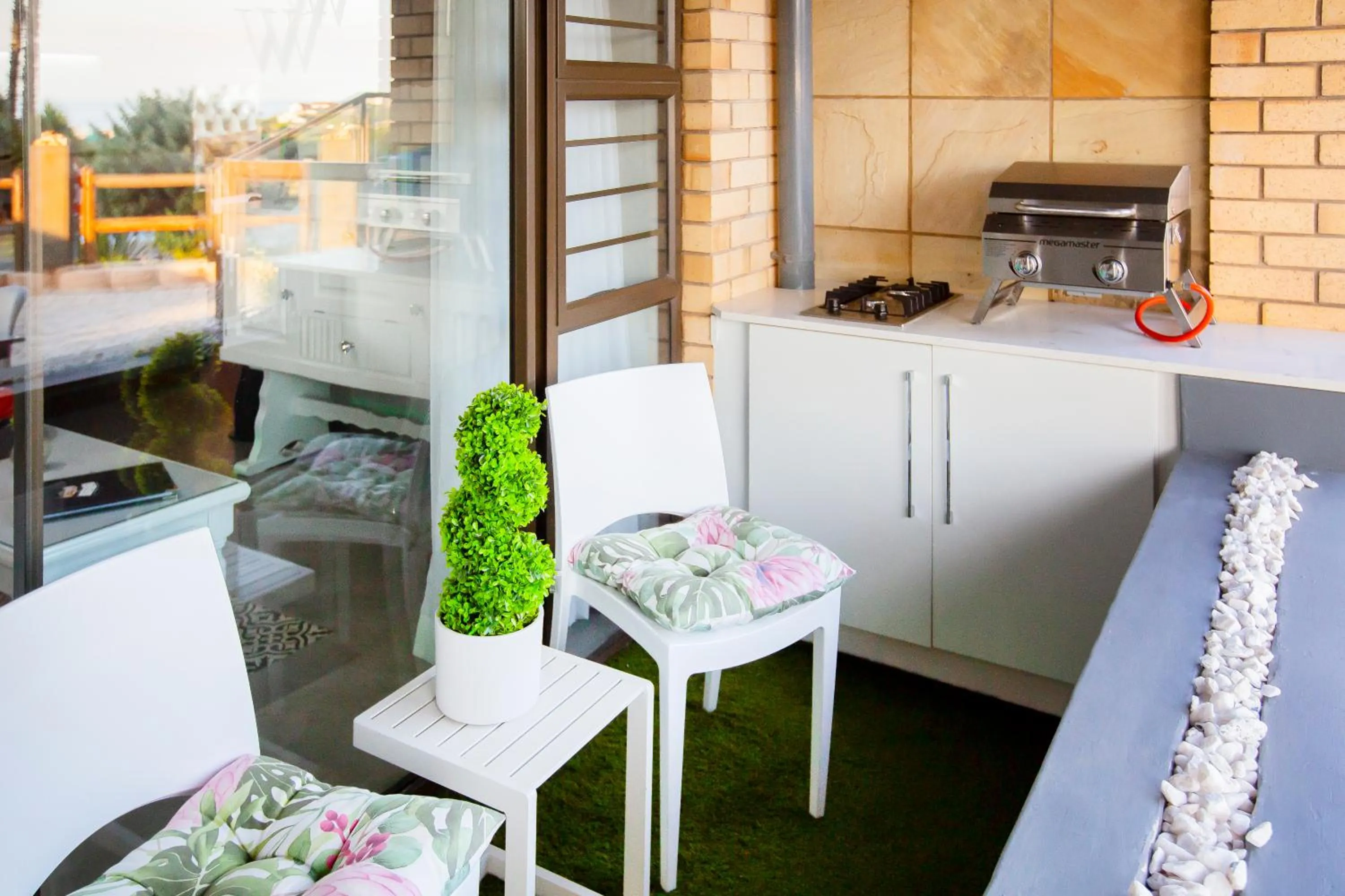 Patio in Wilderness Waters Boutique Suites - Adults Only