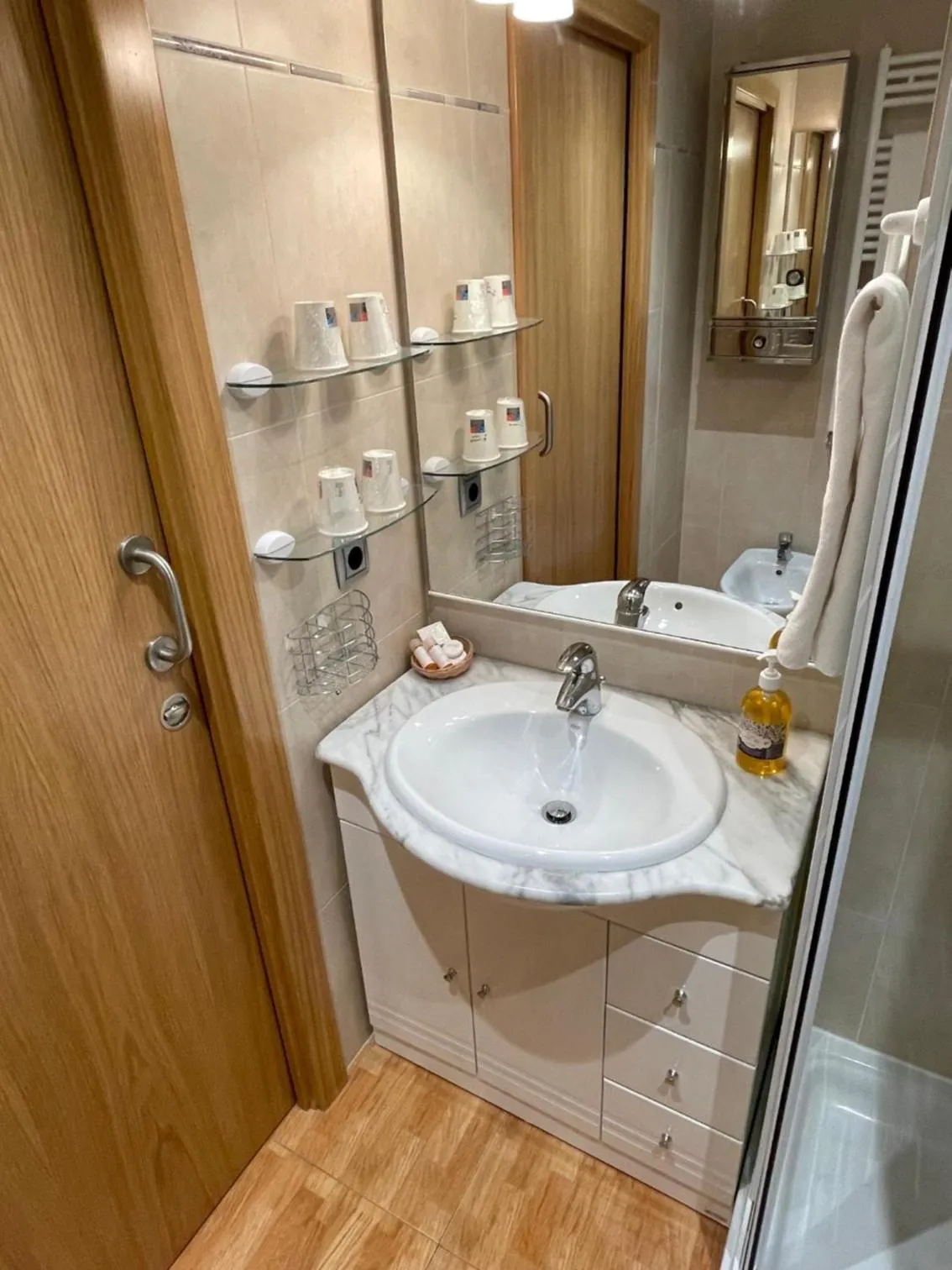 Bathroom in Hotel Les Truites Adults only