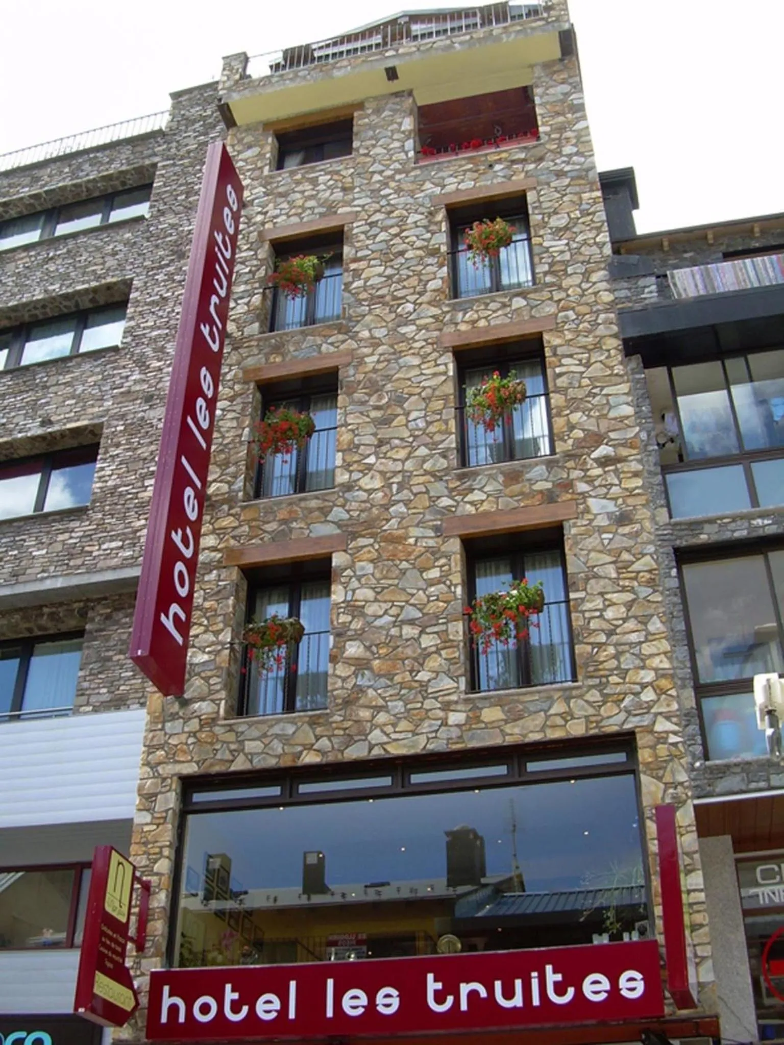 Property building in Hotel Les Truites Adults only