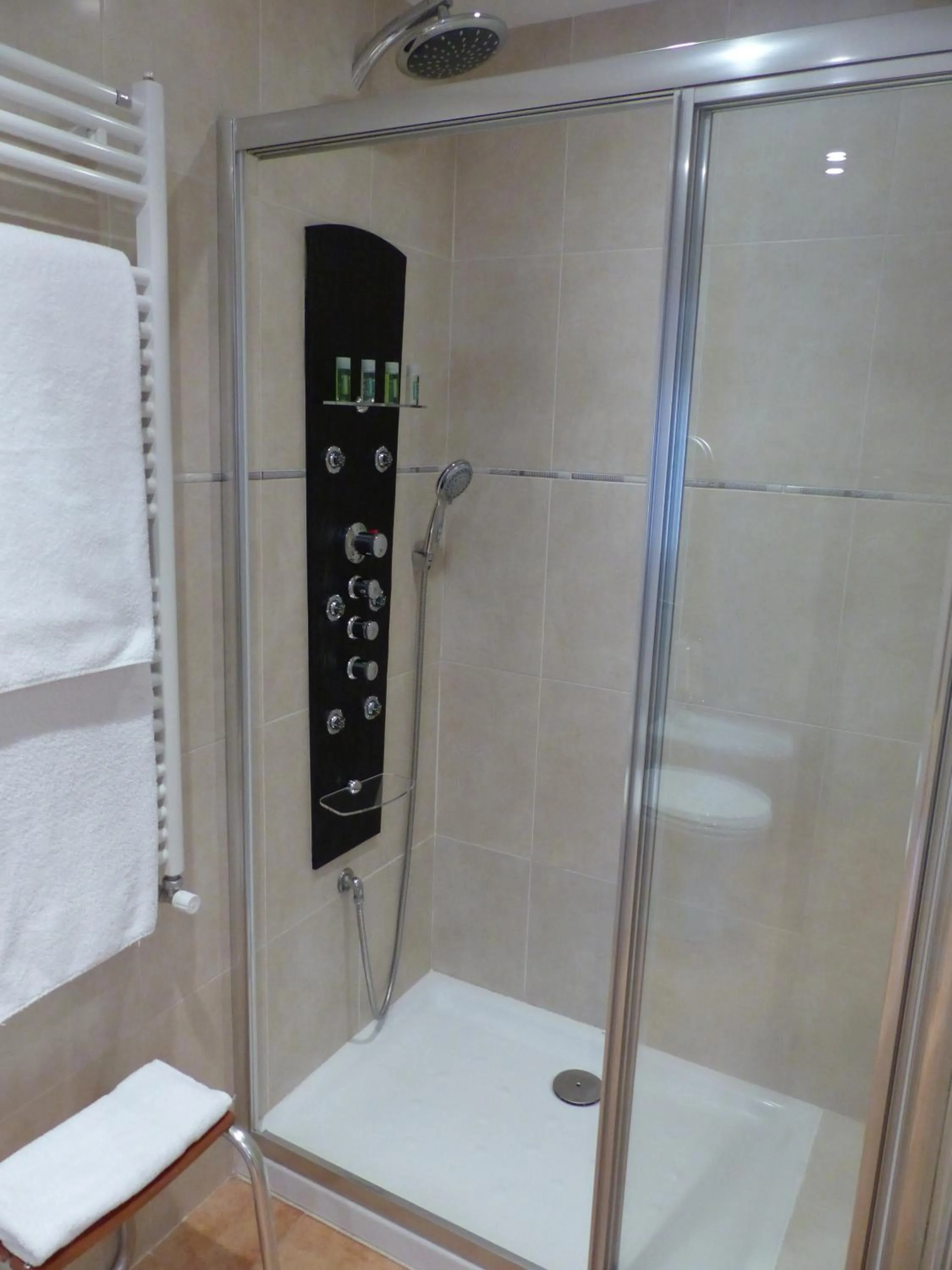 Shower in Hotel Les Truites Adults only