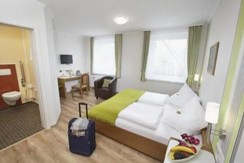 Photo of the whole room, Bed in Hotel Lindenhof