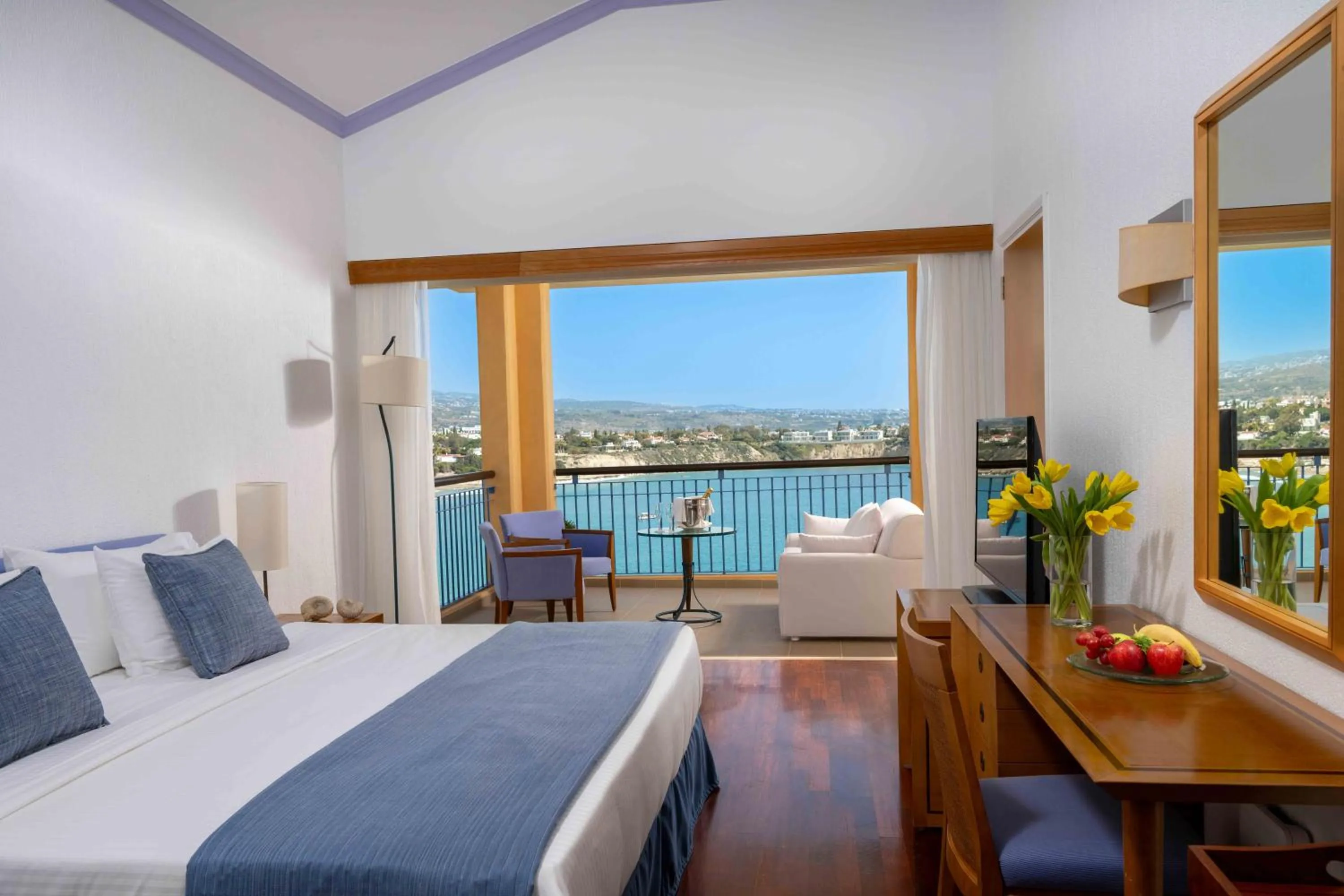 Photo of the whole room, Bed in Thalassa Boutique Hotel & Spa