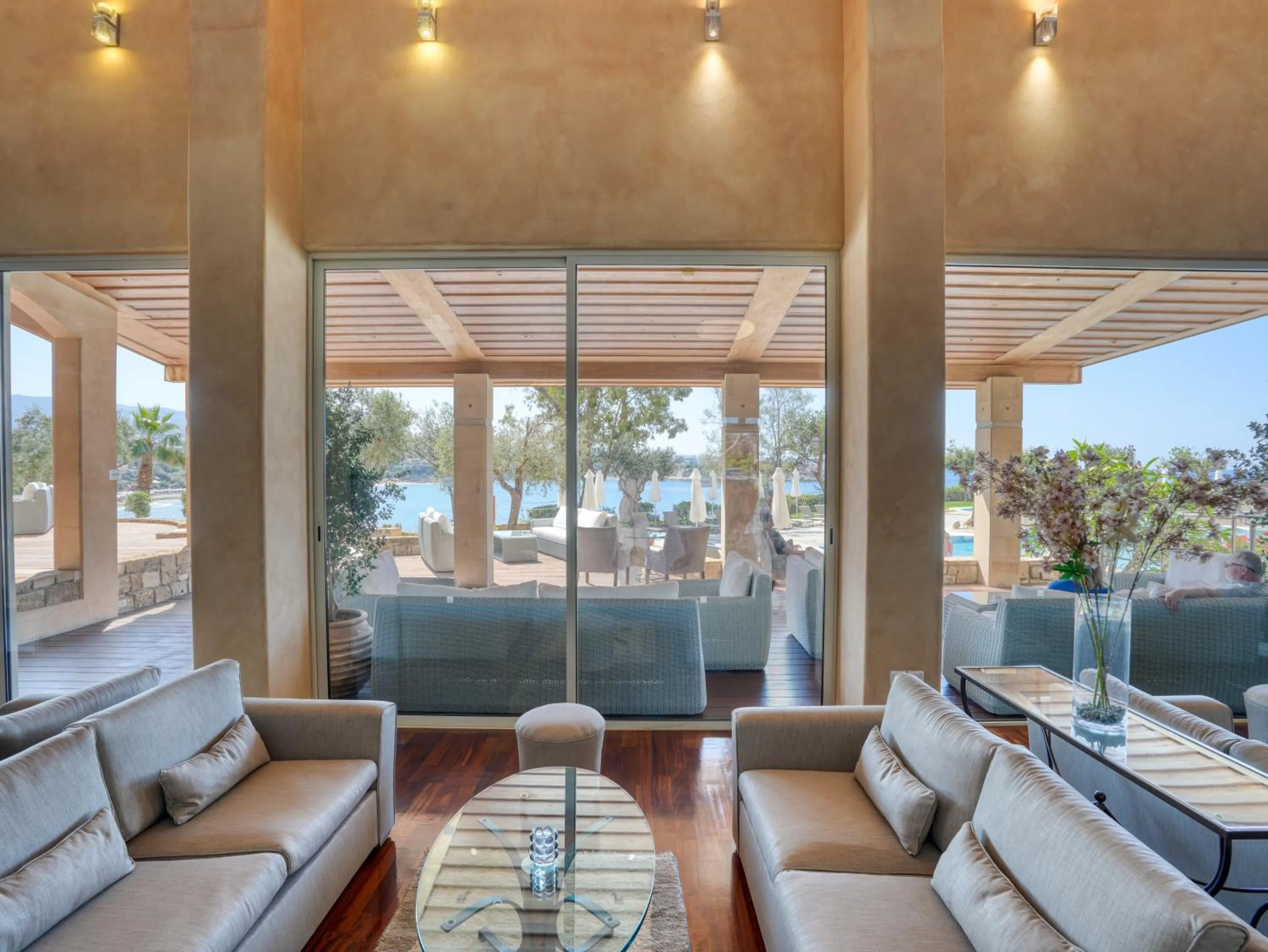 Seating area in Thalassa Boutique Hotel & Spa