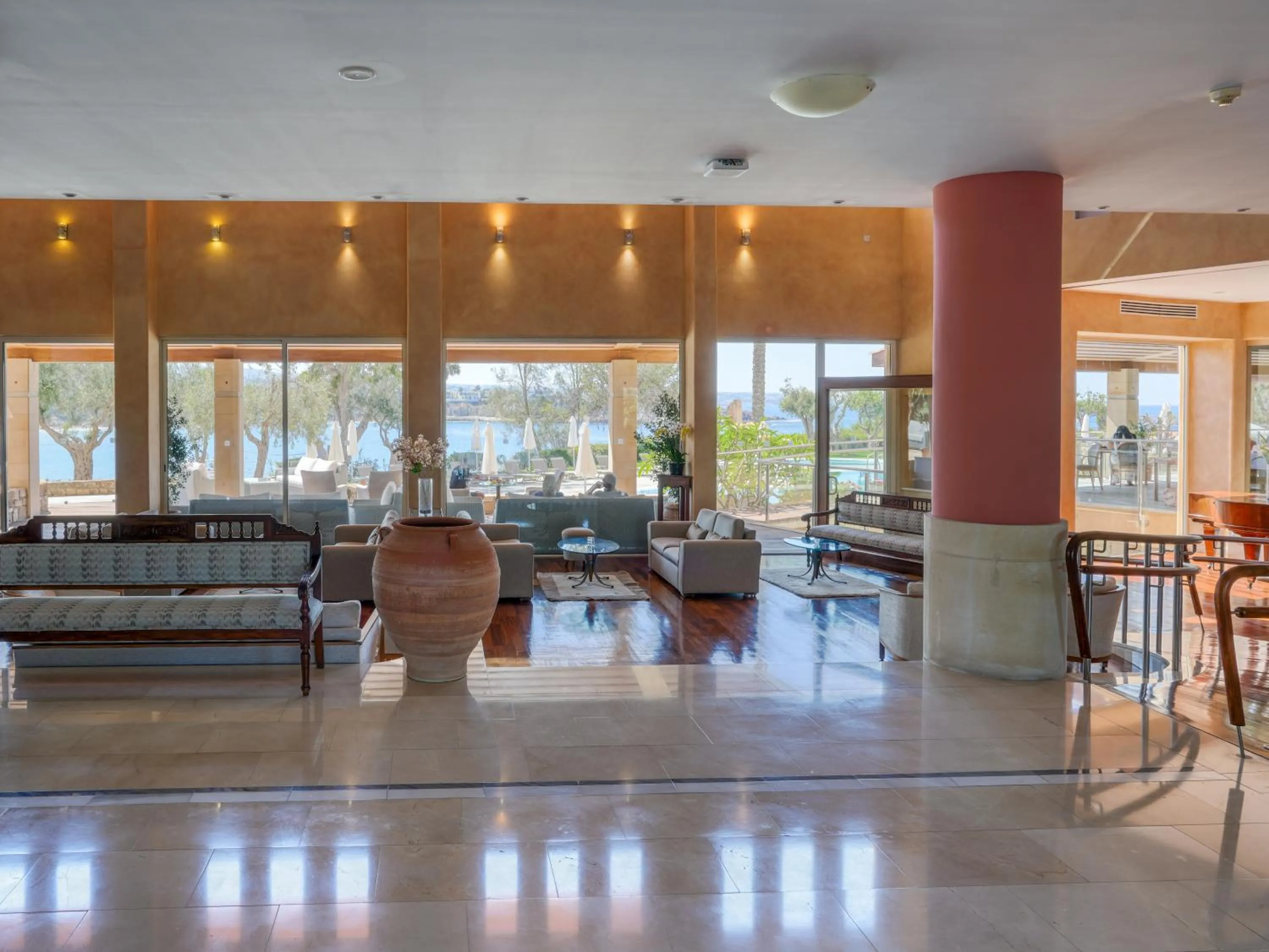 Lobby or reception in Thalassa Boutique Hotel & Spa