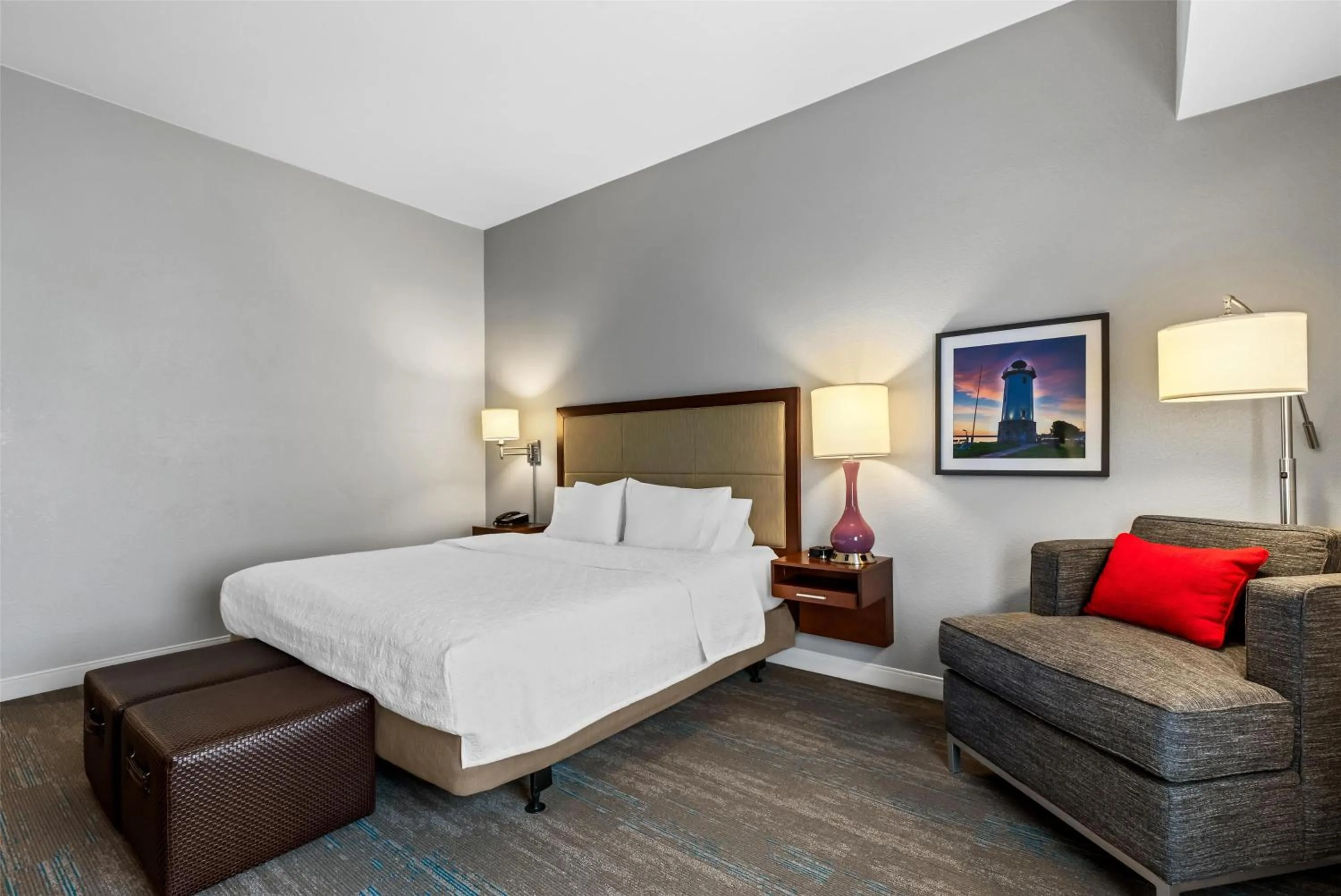 Bed in Hampton Inn Fond du Lac