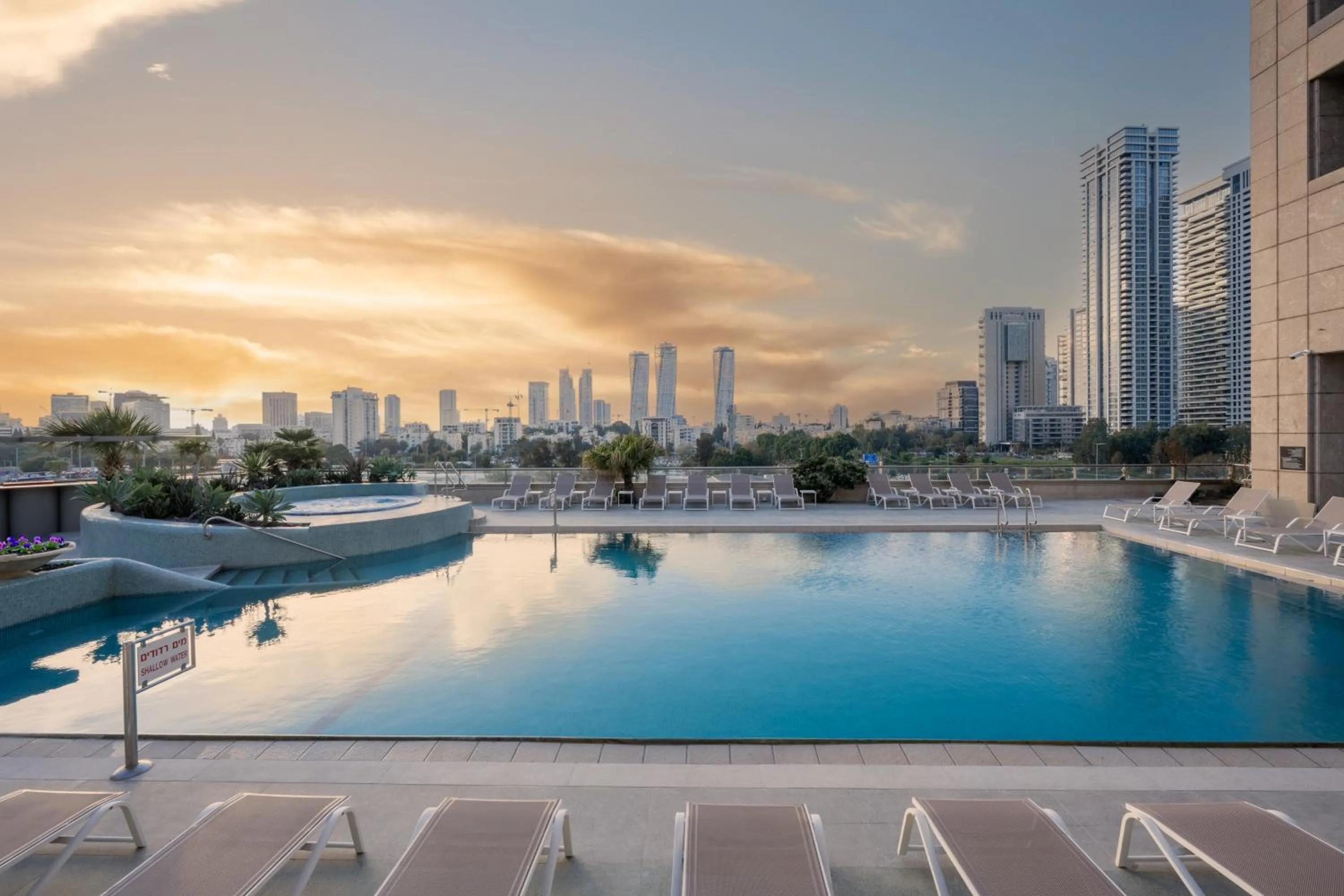 Swimming pool in Leonardo Plaza City Tower Tel Aviv