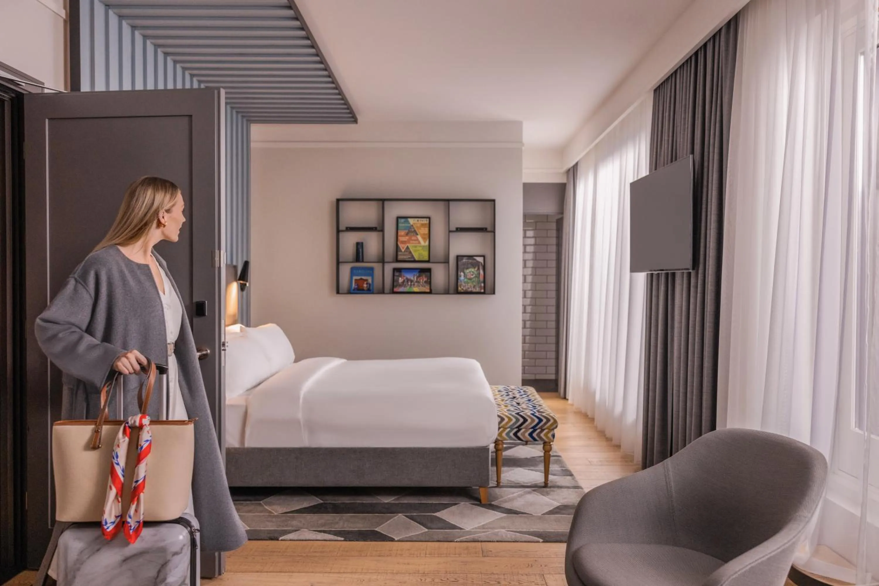 Bed in Canopy by Hilton Reykjavik City Centre