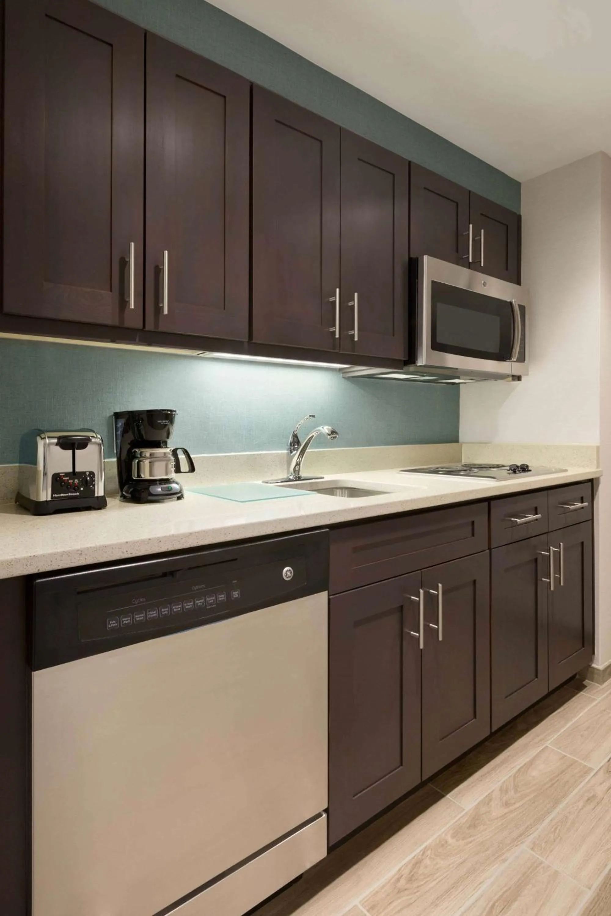 Kitchen or kitchenette in Homewood Suites by Hilton Washington DC Convention Center