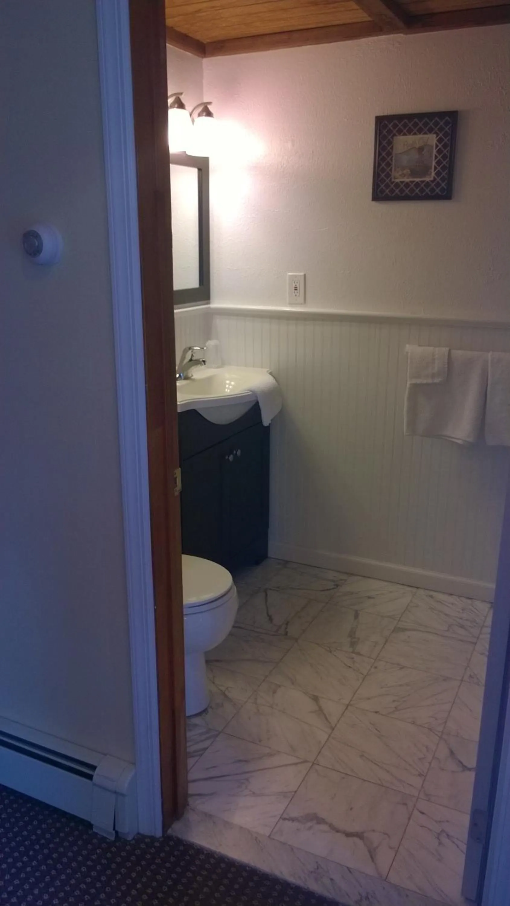 Bathroom in Atlantic Motel