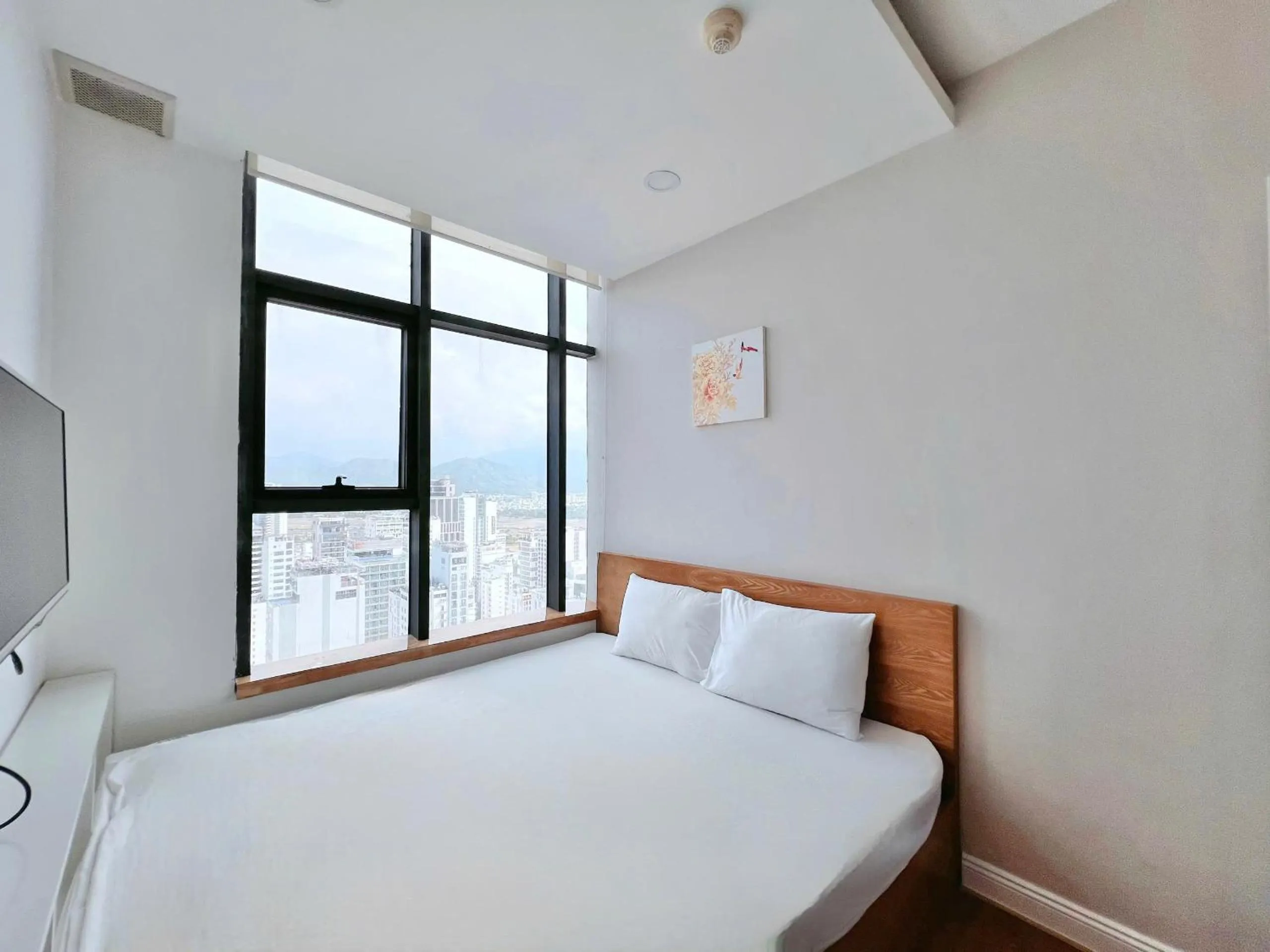 Bed in Gold Ocean Apartment Nha Trang