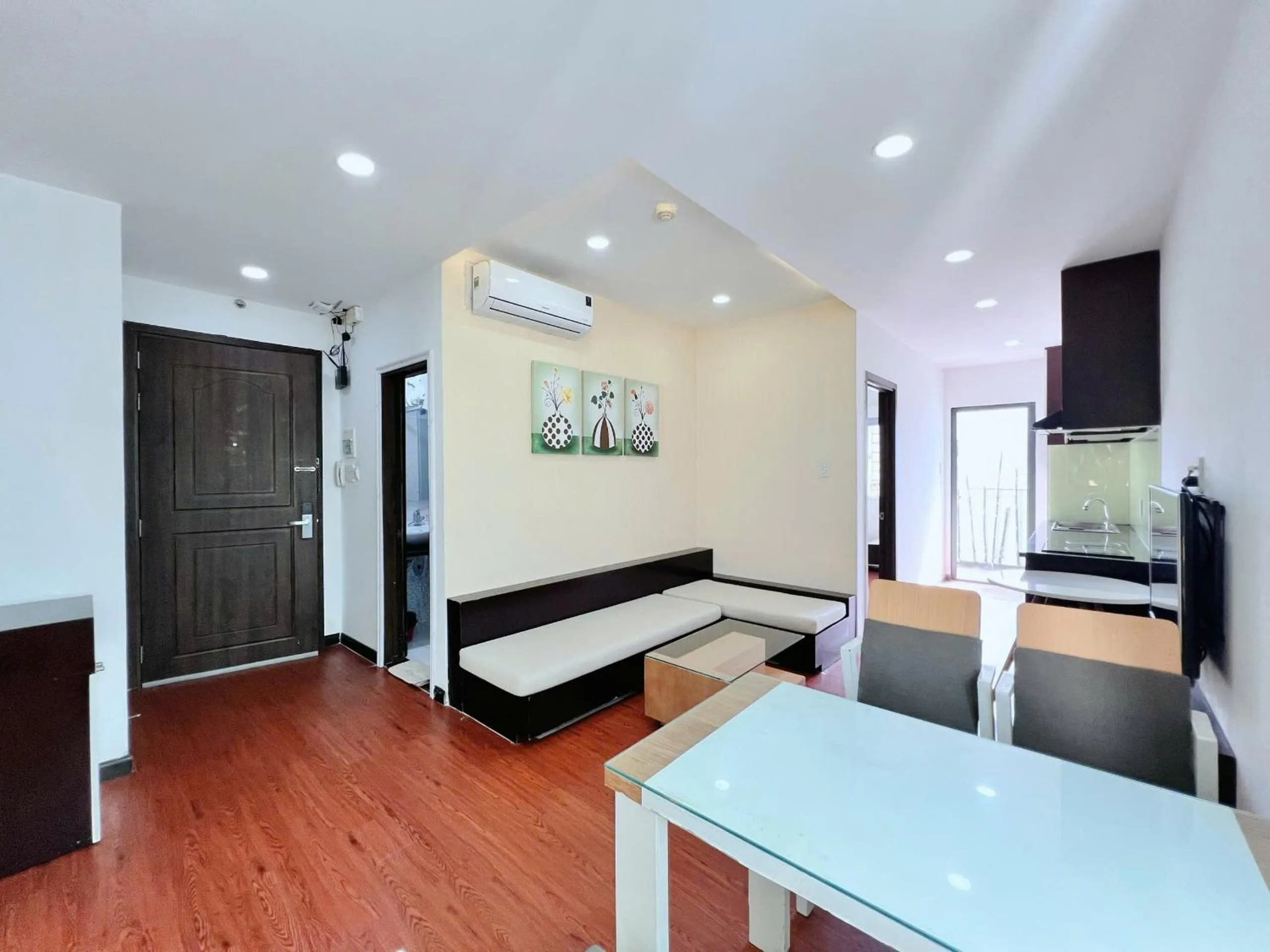 Bed in Gold Ocean Apartment Nha Trang