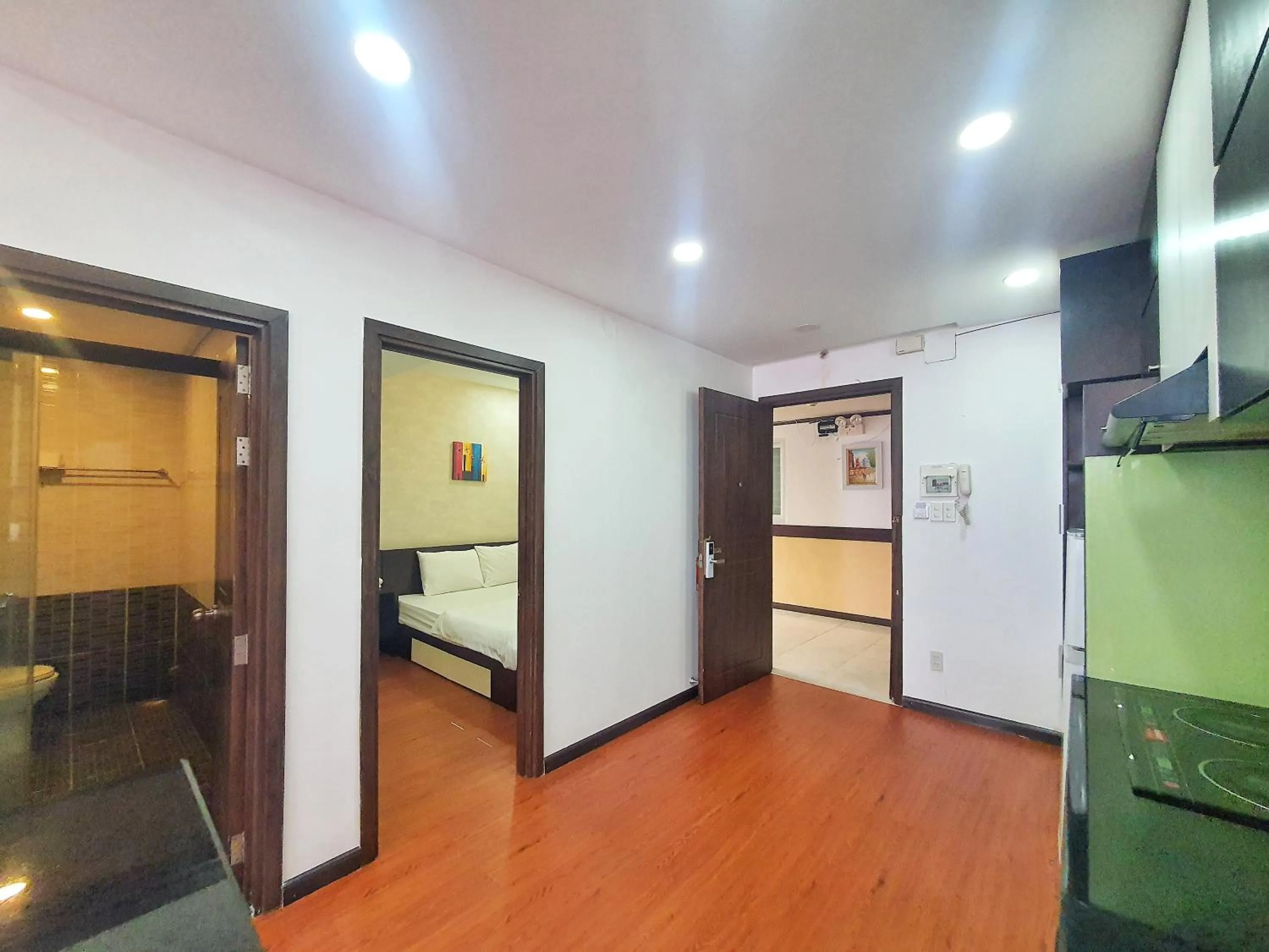 Bed in Gold Ocean Apartment Nha Trang