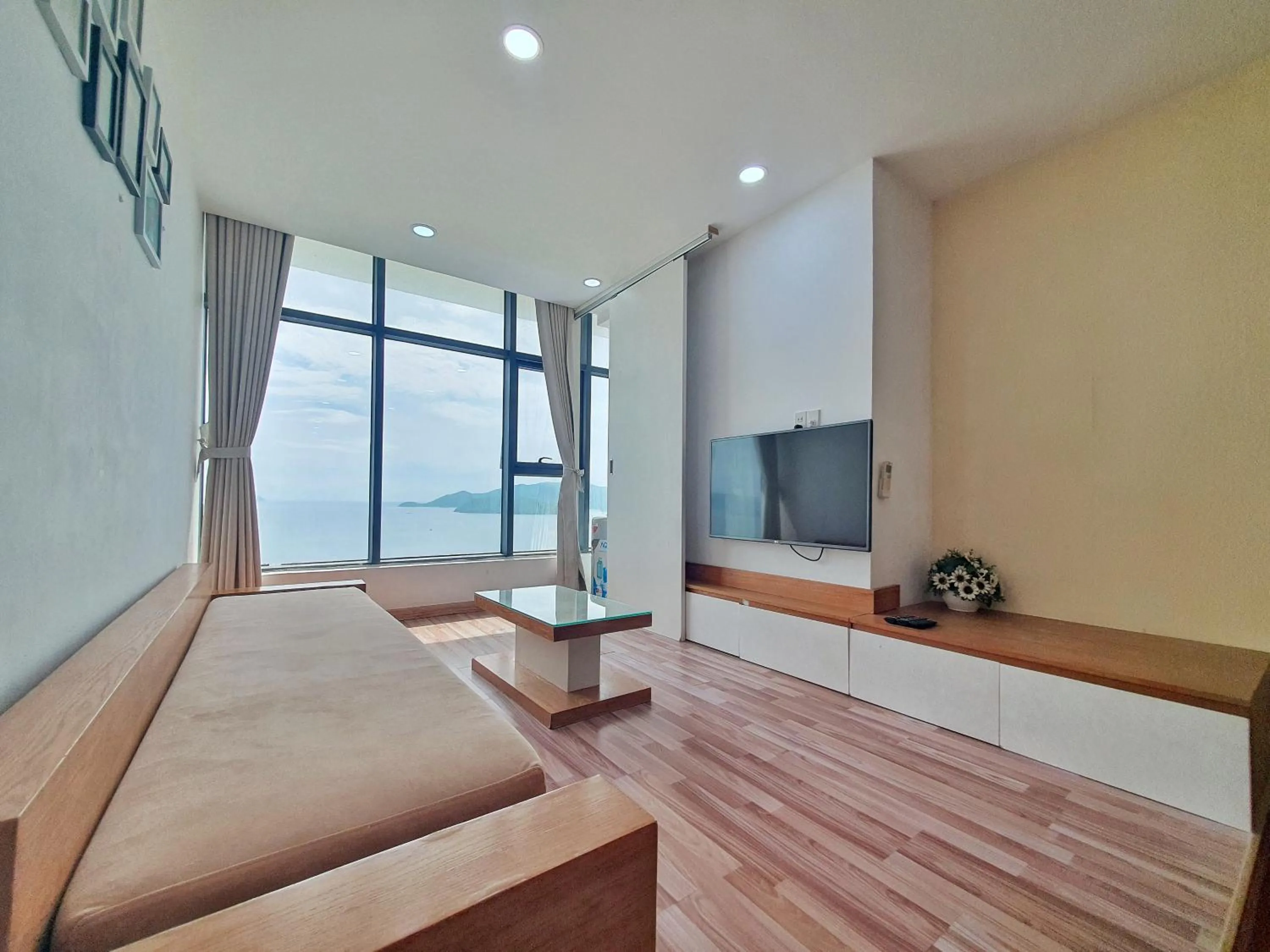 Bed in Gold Ocean Apartment Nha Trang