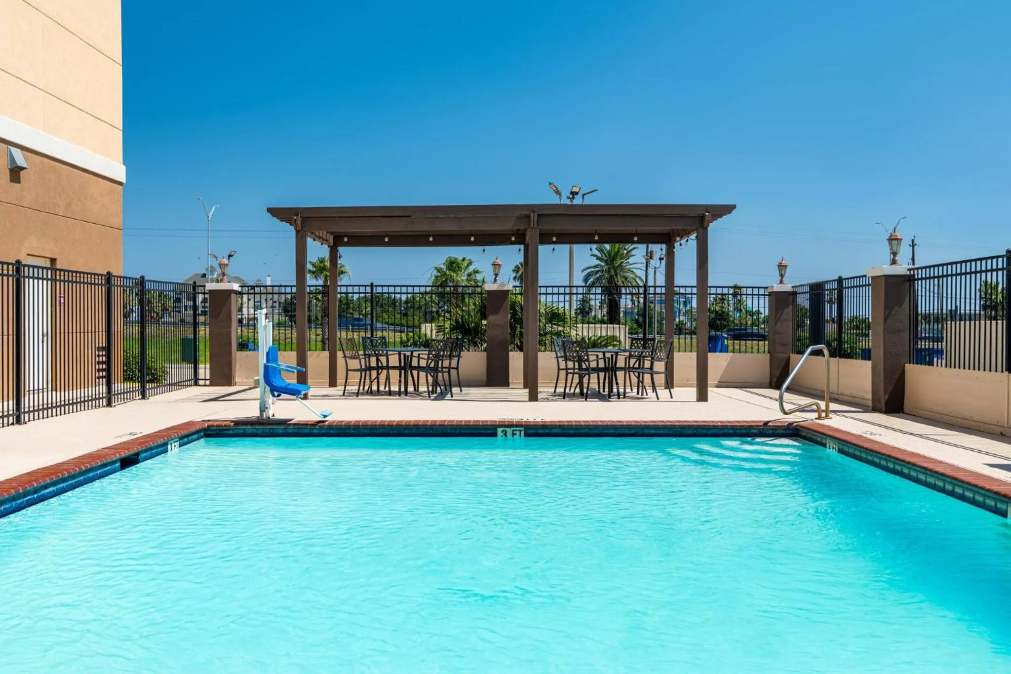 Swimming pool in Holiday Inn Galveston Island by IHG