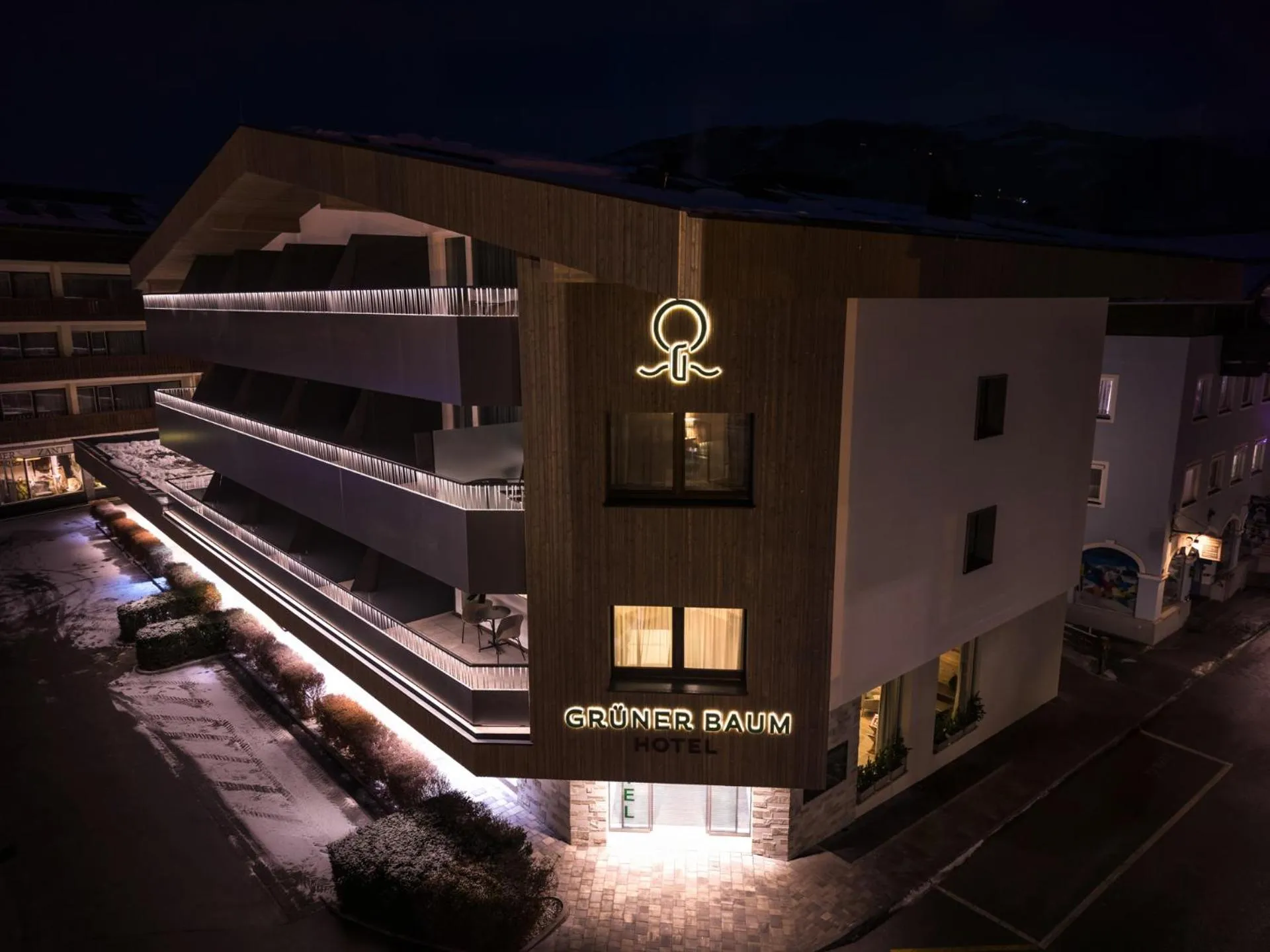 Property building in Hotel Grüner Baum