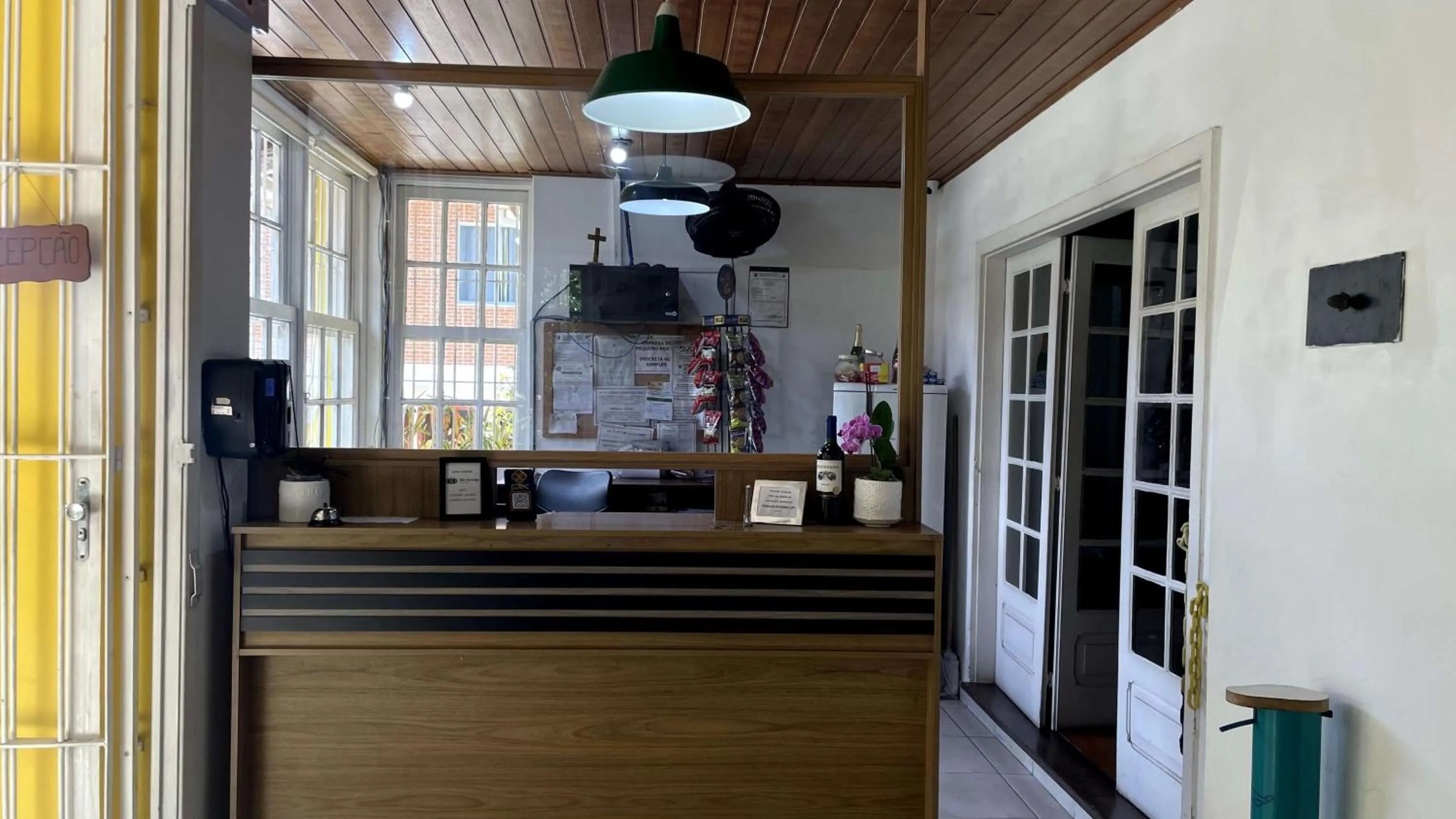 Lobby or reception in Pousada Sitio Sossego