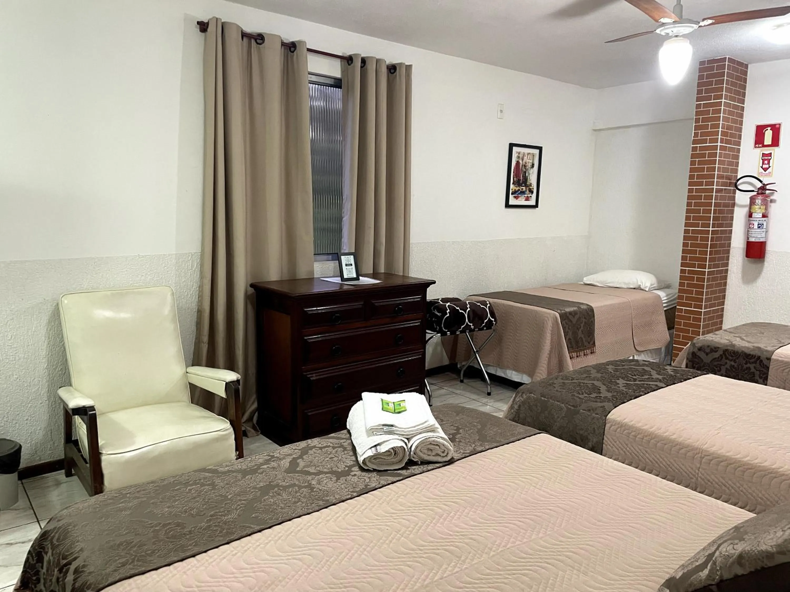 Bed in Pousada Sitio Sossego