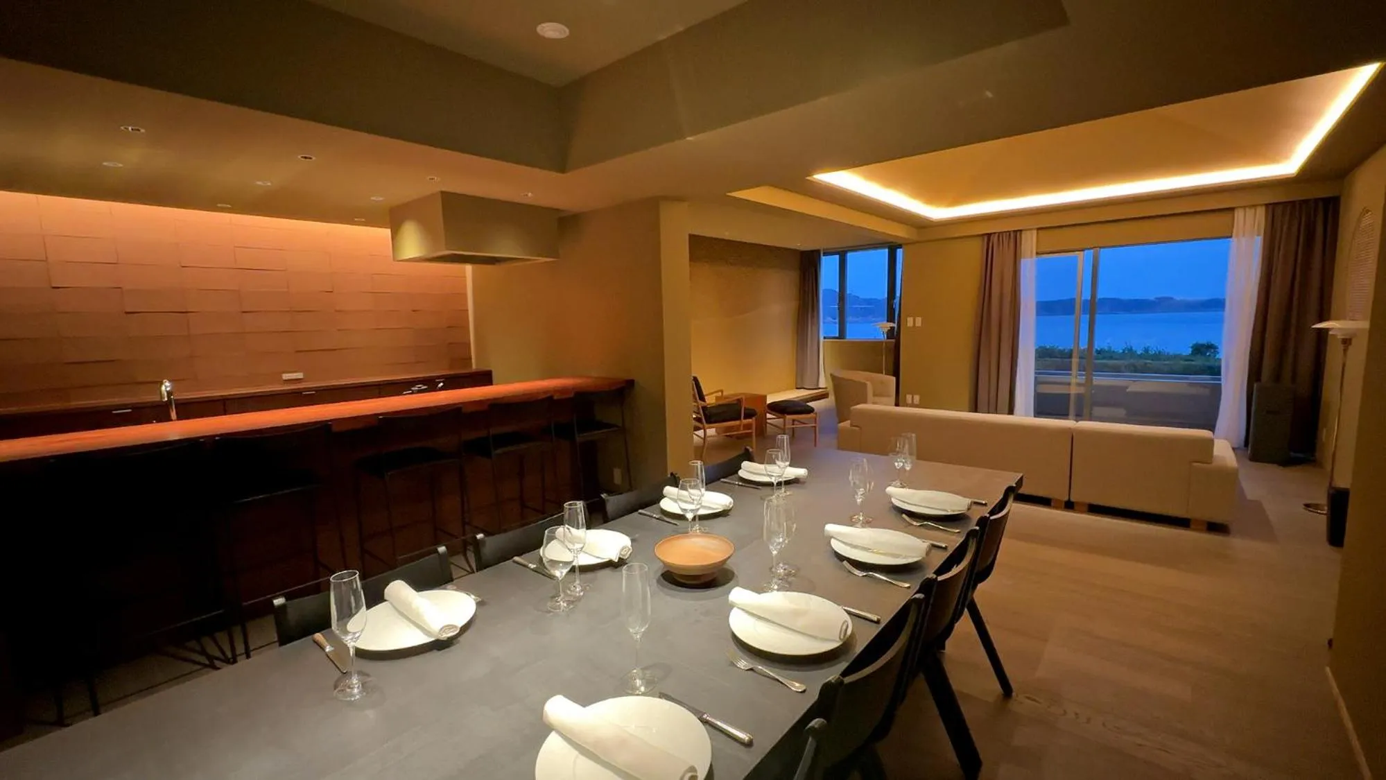 Dining area in Hotel Anaga