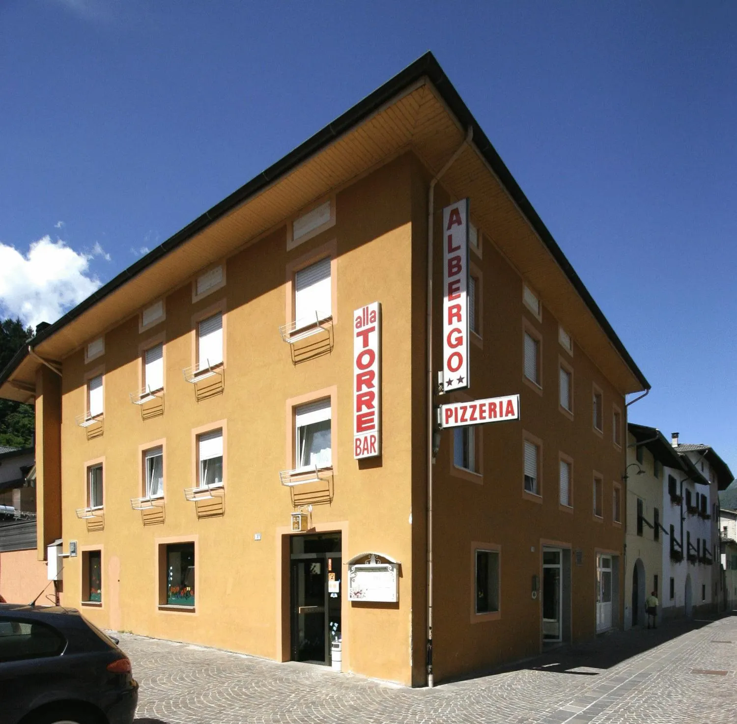 Facade/entrance in Albergo Alla Torre