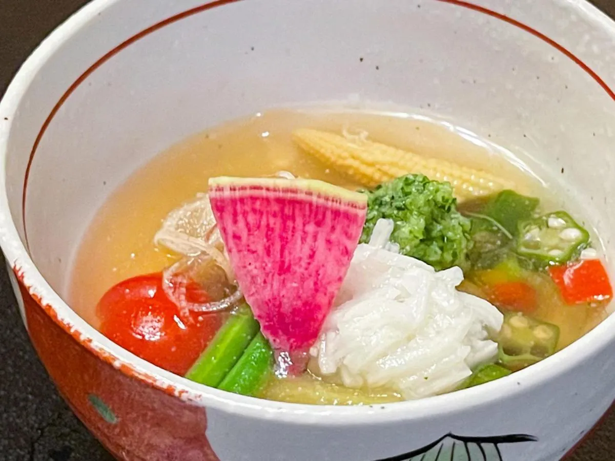 Food close-up in Kinosato Yamanoyu