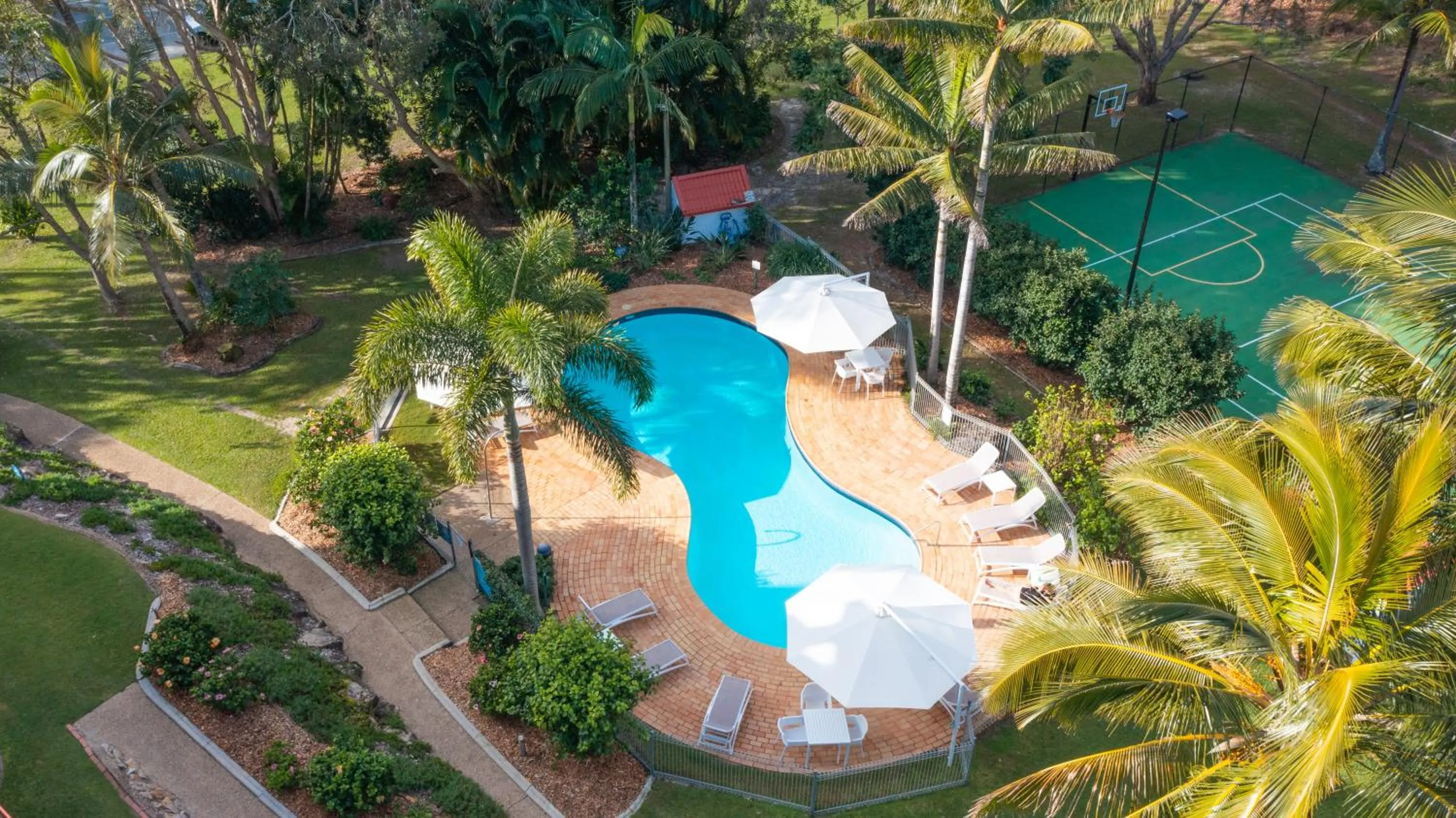 Swimming pool in The Islander