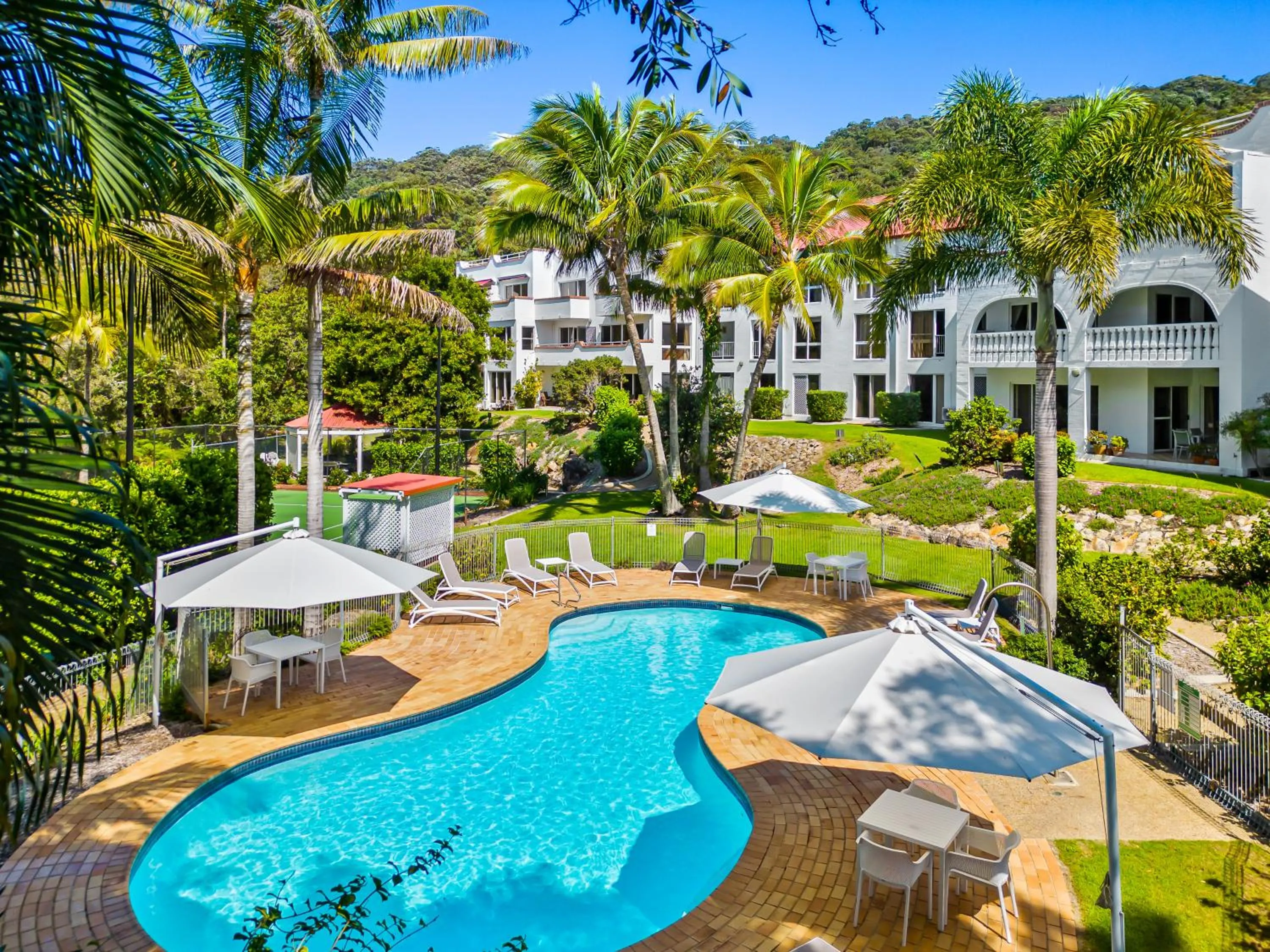 Swimming pool in The Islander