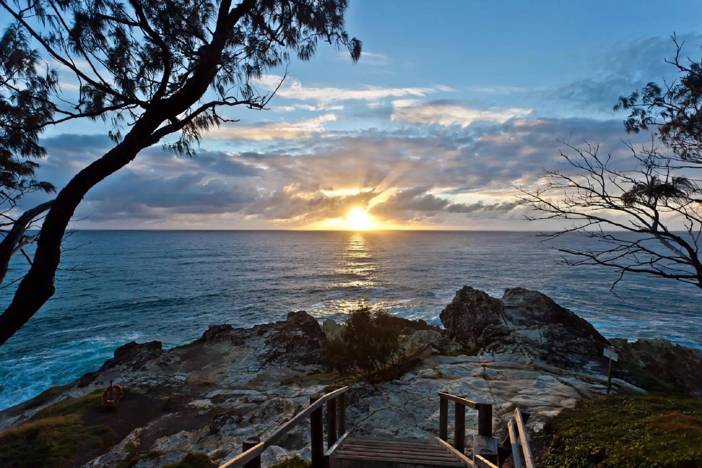 Sunrise in The Islander