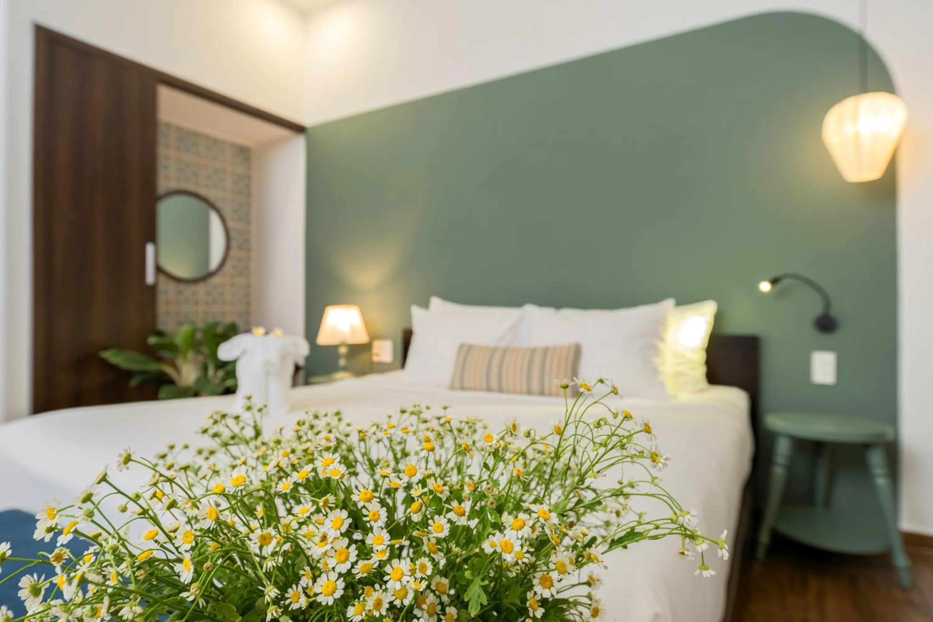 Decorative detail, Bed in Volar Hoi An