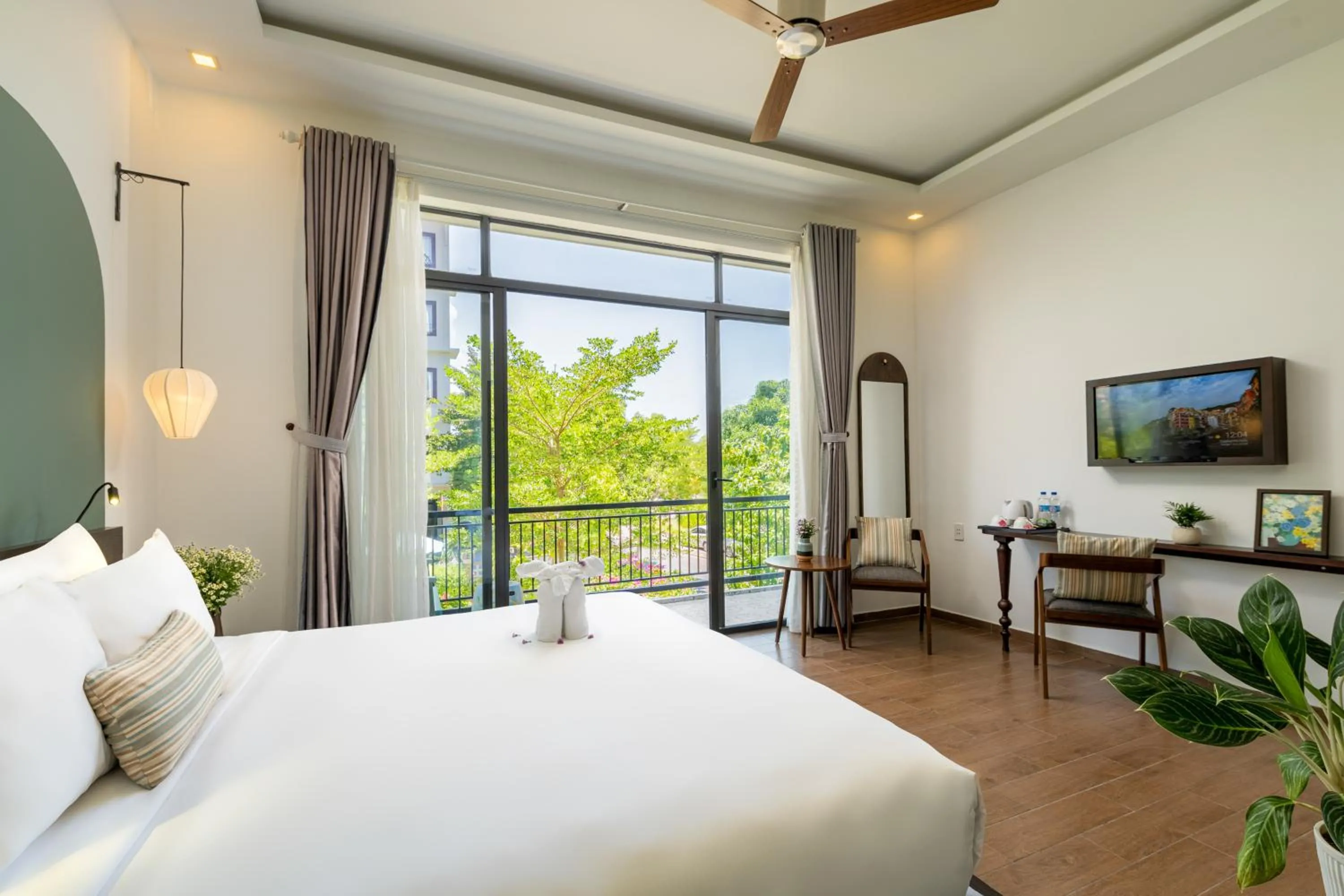 Balcony/Terrace, Bed in Volar Hoi An