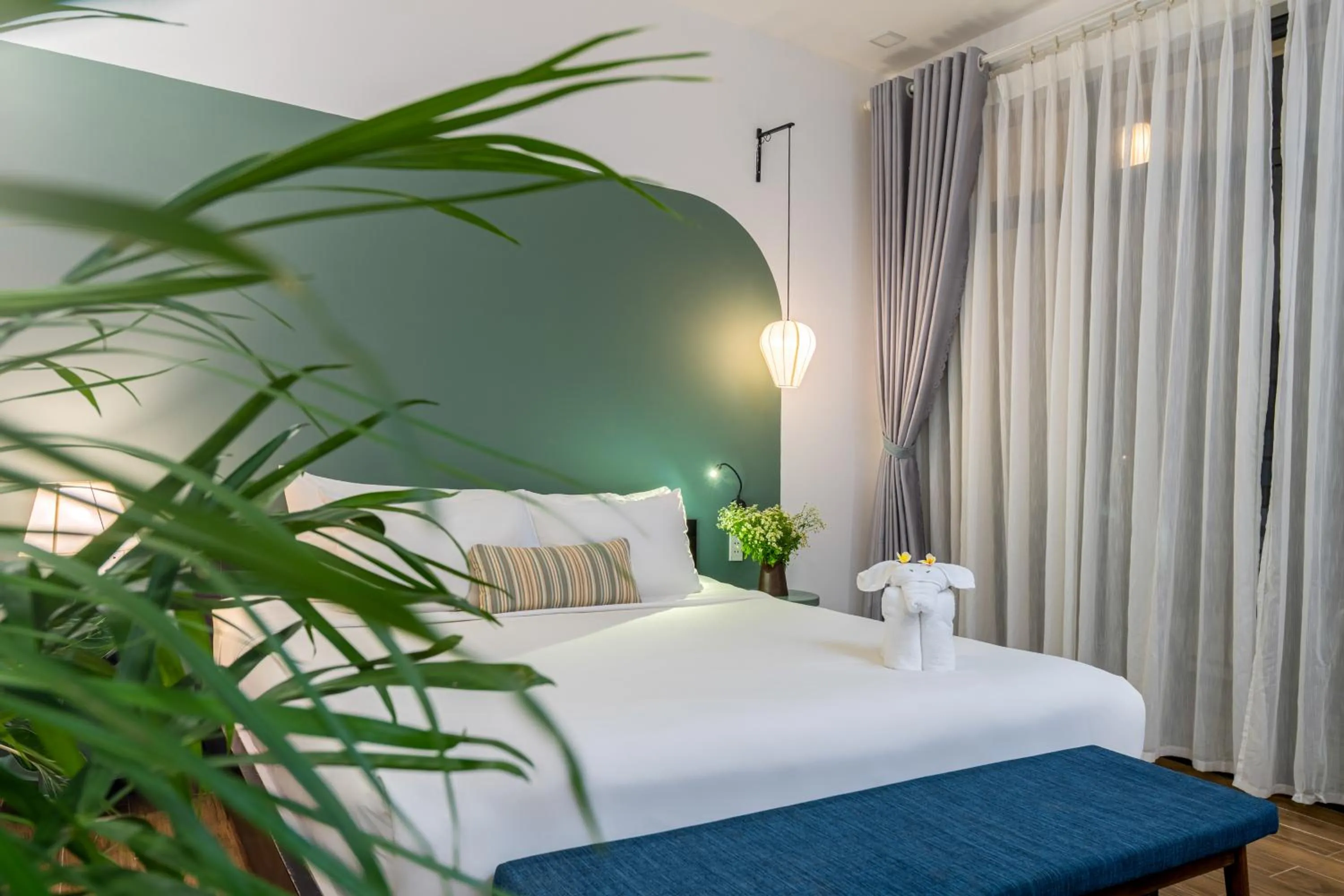 Photo of the whole room, Bed in Volar Hoi An