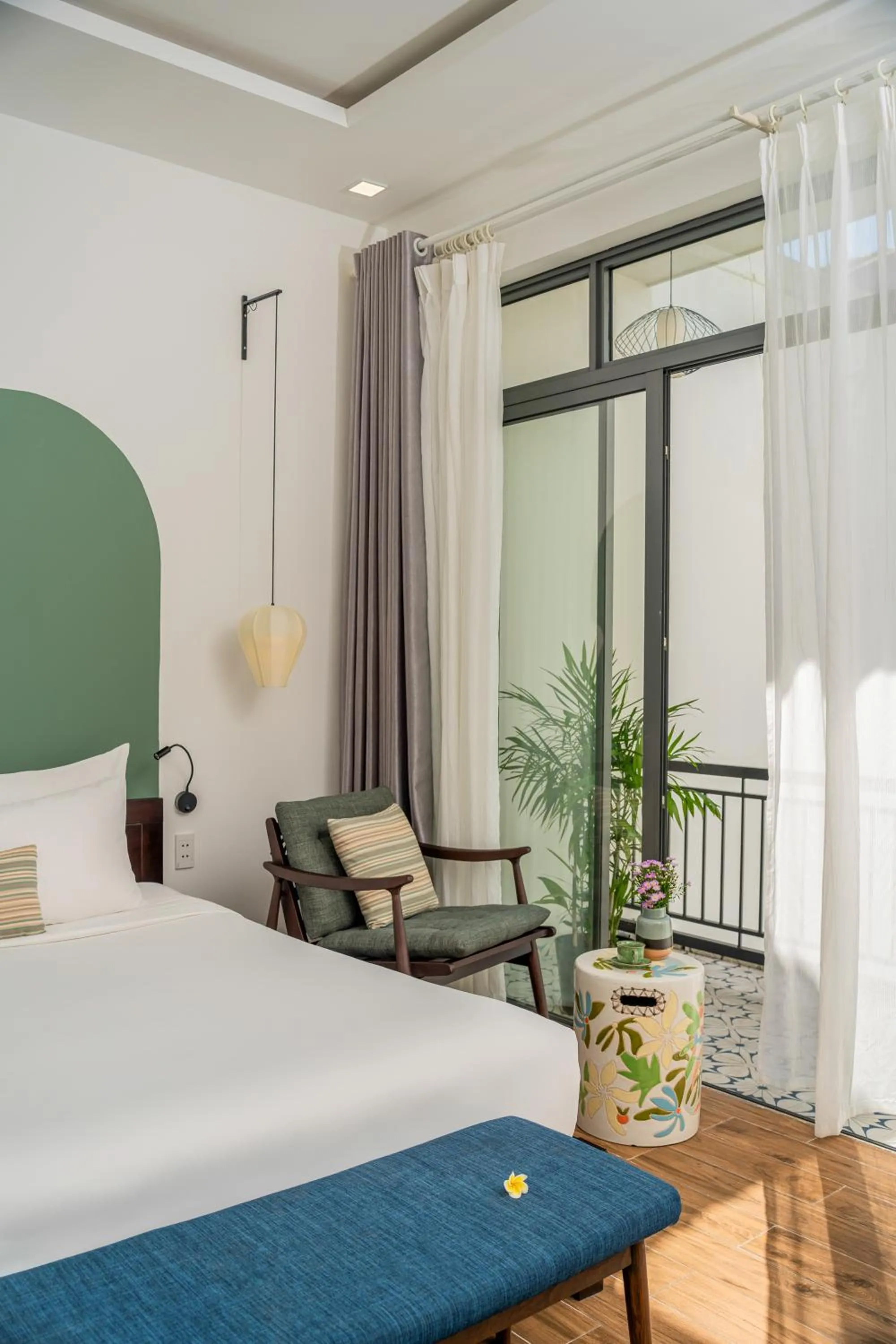 Decorative detail, Bed in Volar Hoi An