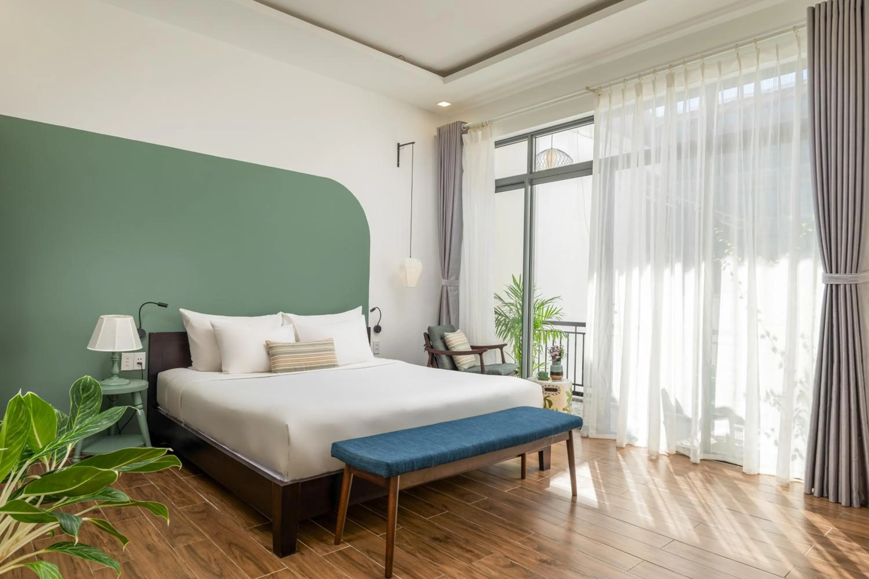 Decorative detail, Bed in Volar Hoi An