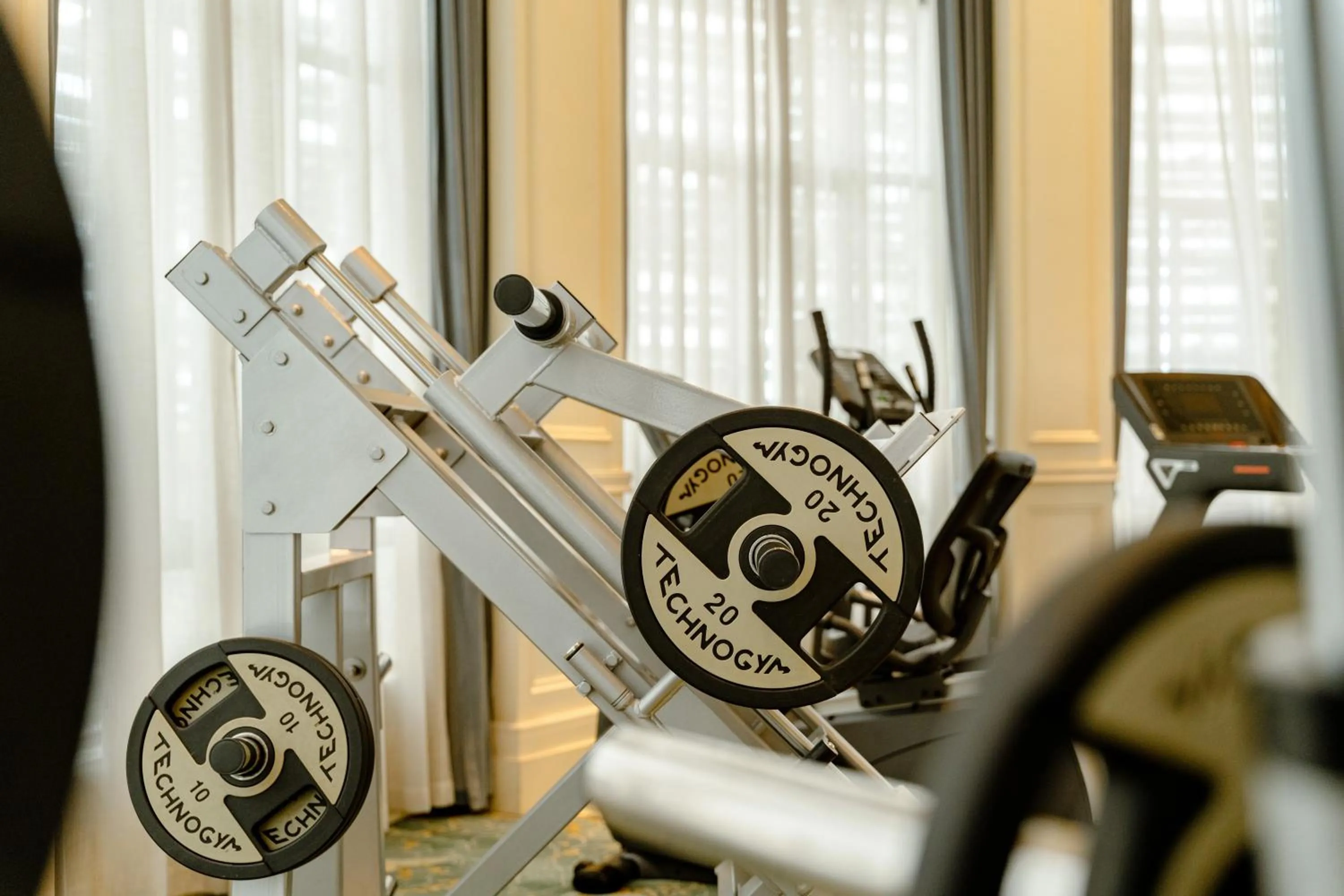 Fitness centre/facilities in The Pury Hotel