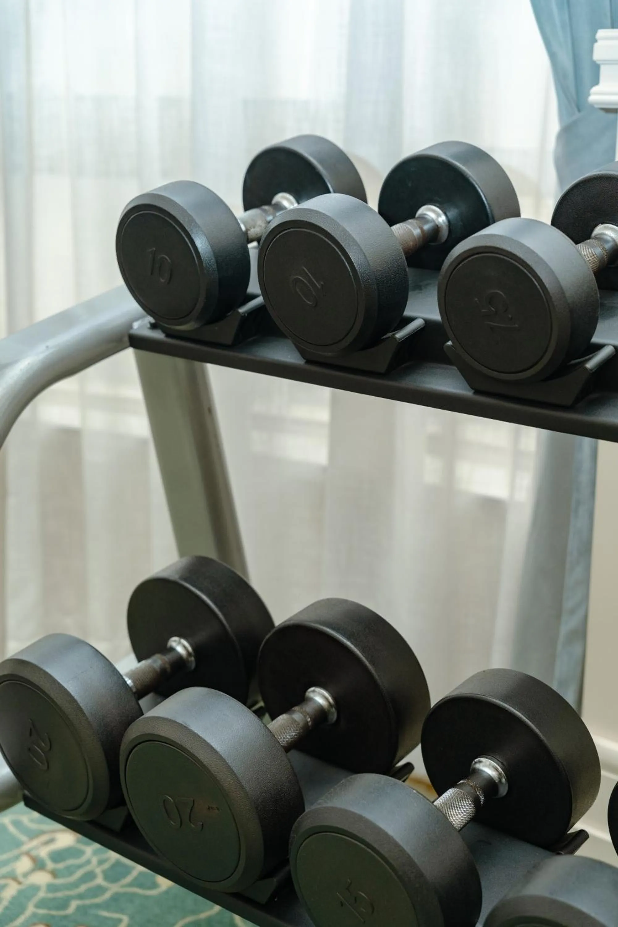 Fitness centre/facilities in The Pury Hotel