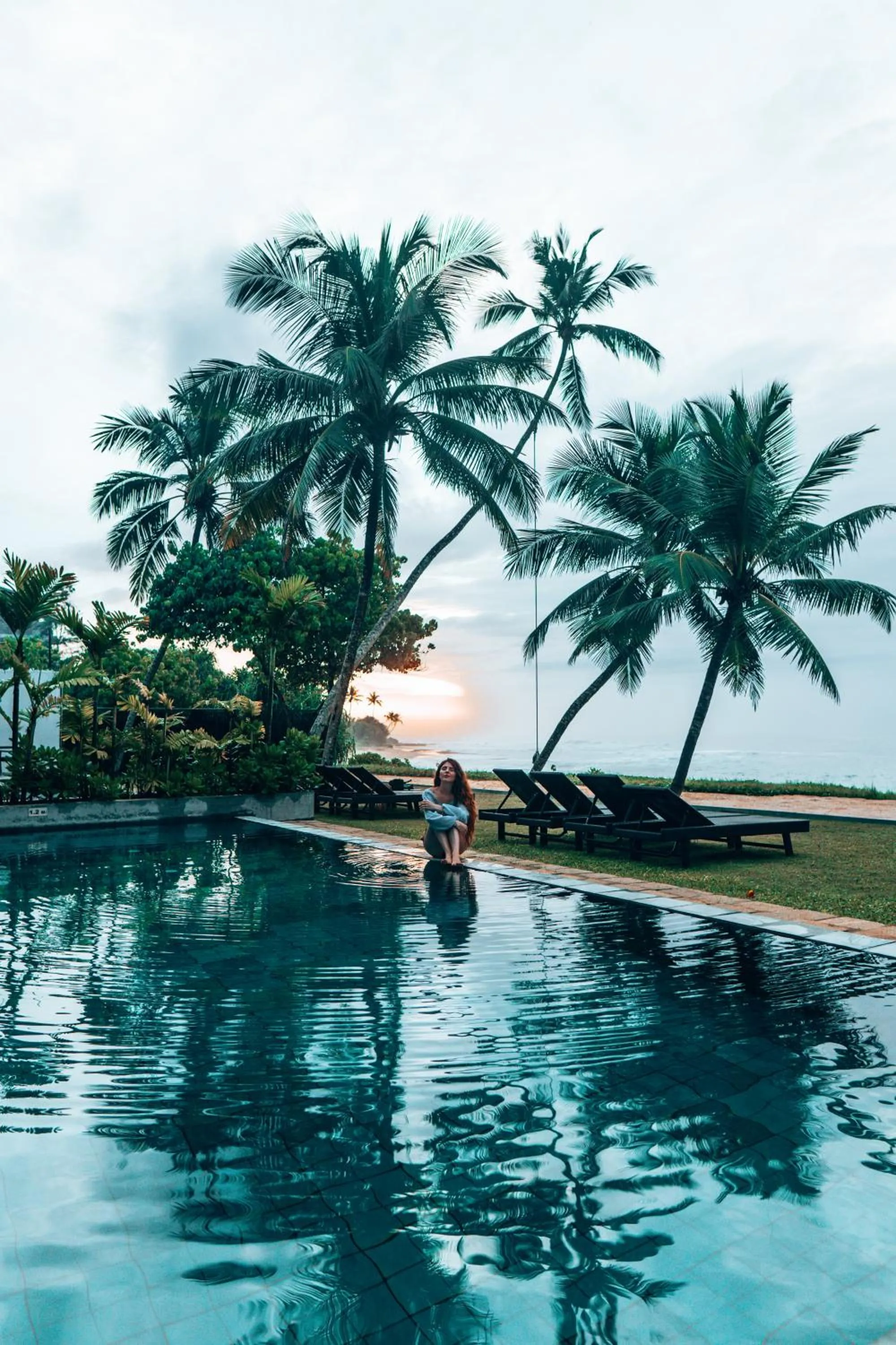 Swimming pool in Ubuntu Beach Villas by Reveal