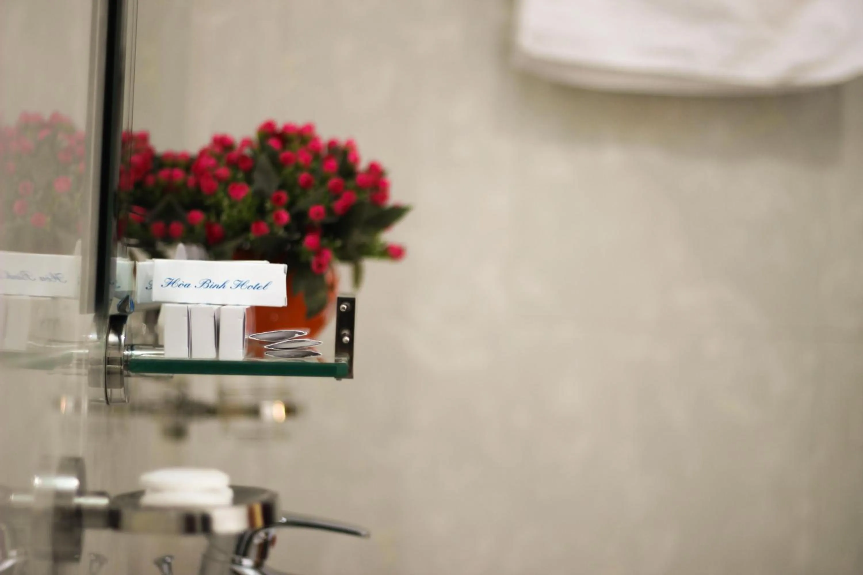 Toilet in Hoa Binh Hotel