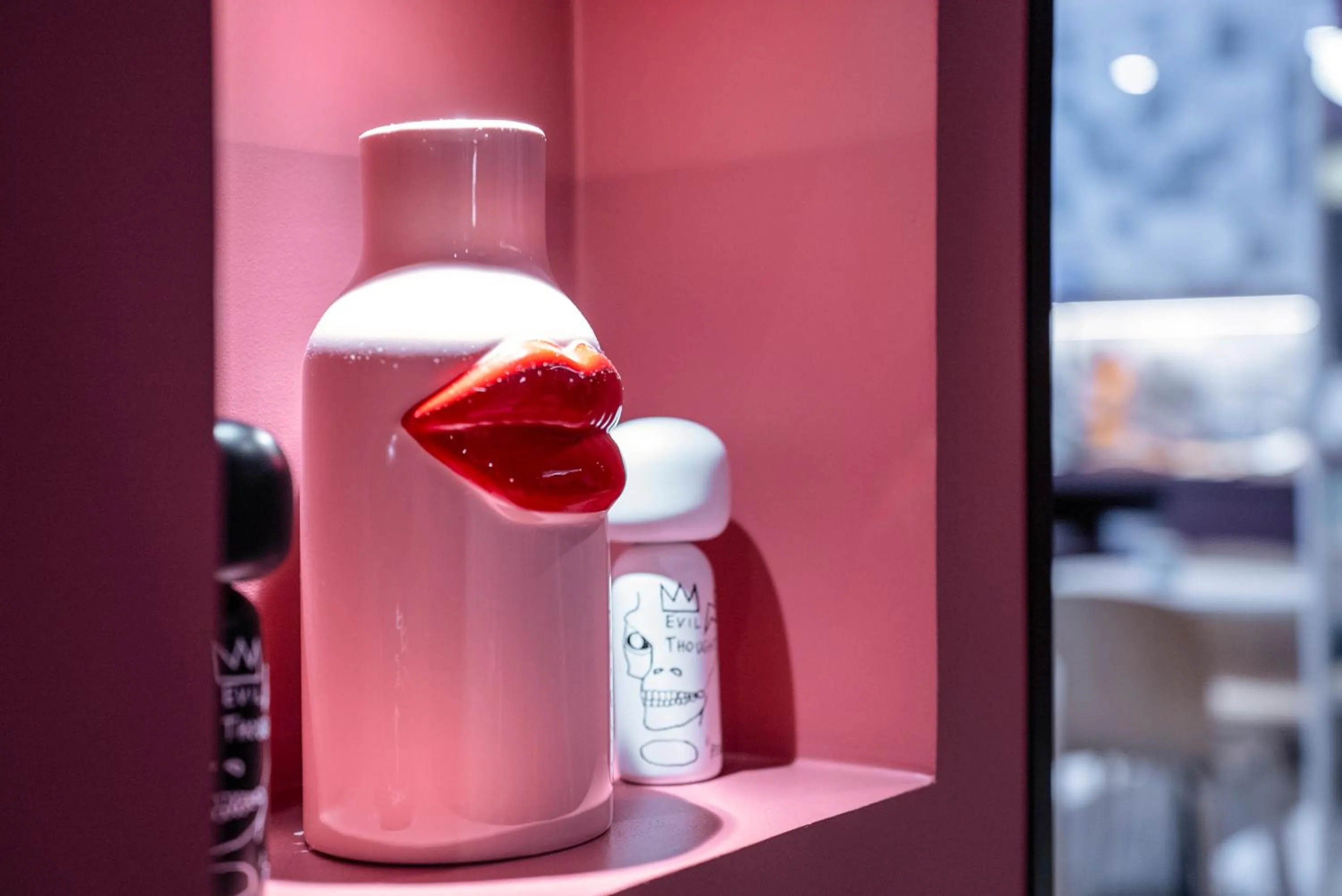 Decorative detail in ibis styles Paris Montmartre Batignolles