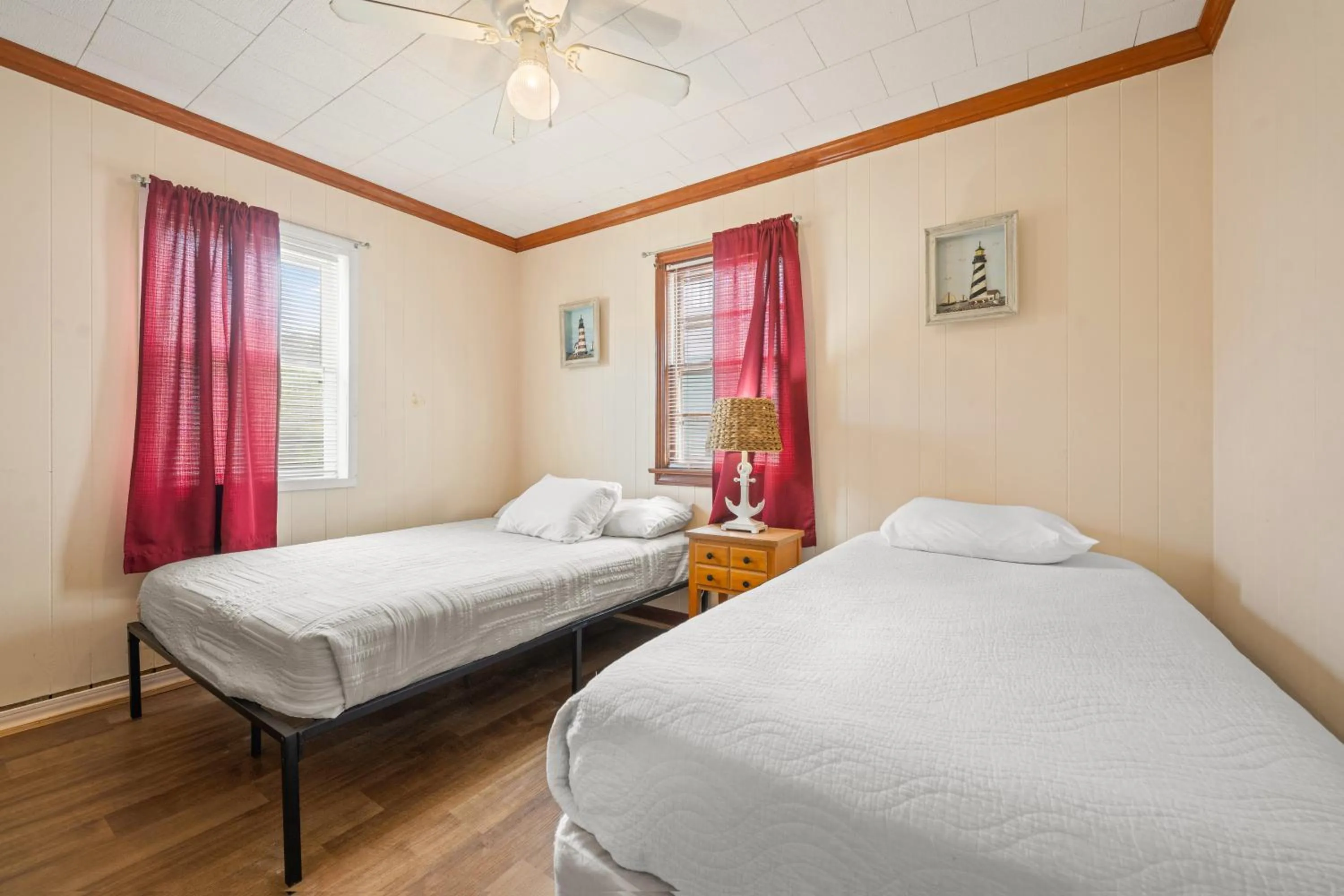 Bed in Oceanside Court by KEES Vacations