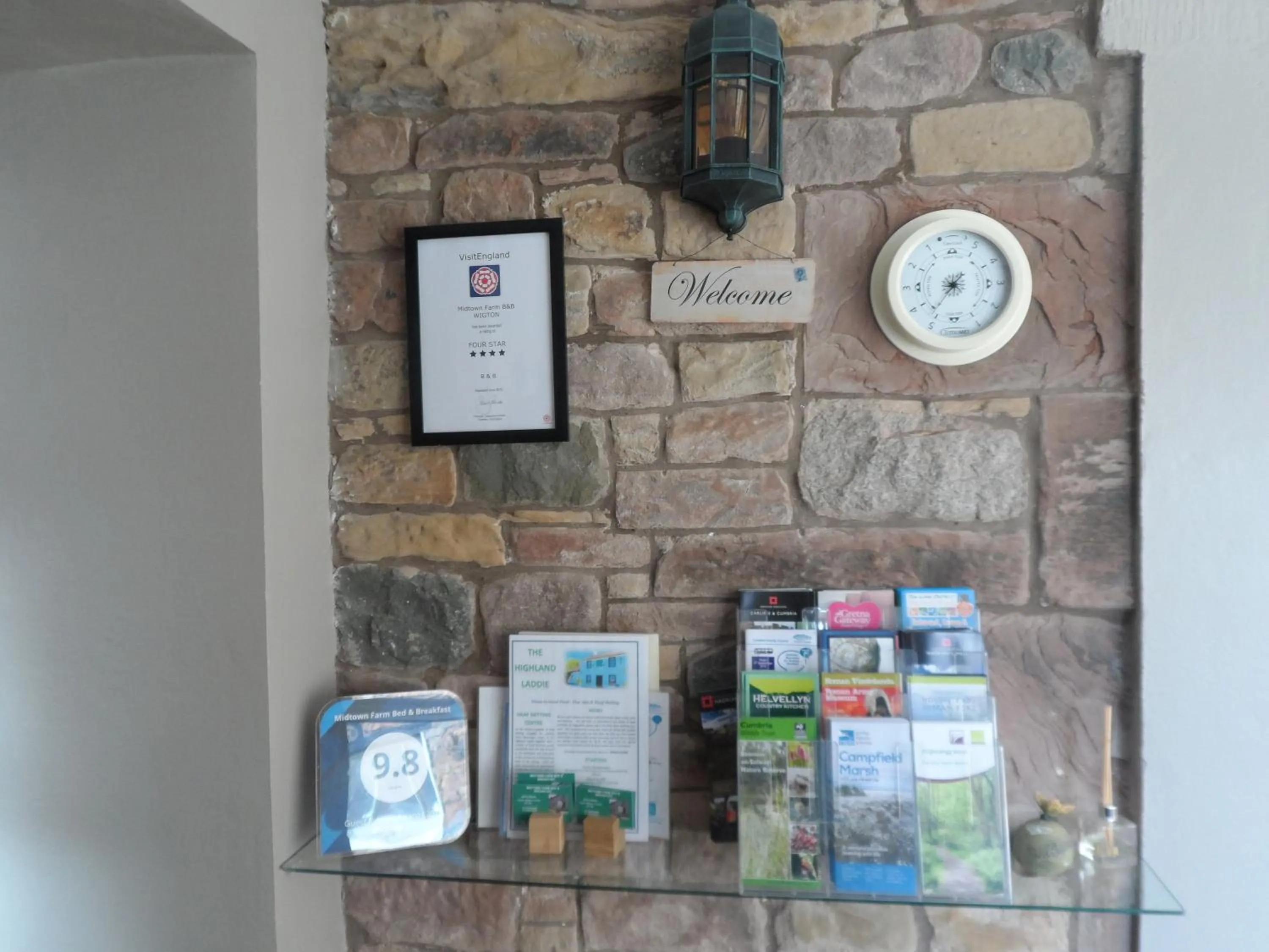 Certificate/Award in Midtown Farm Bed & Breakfast