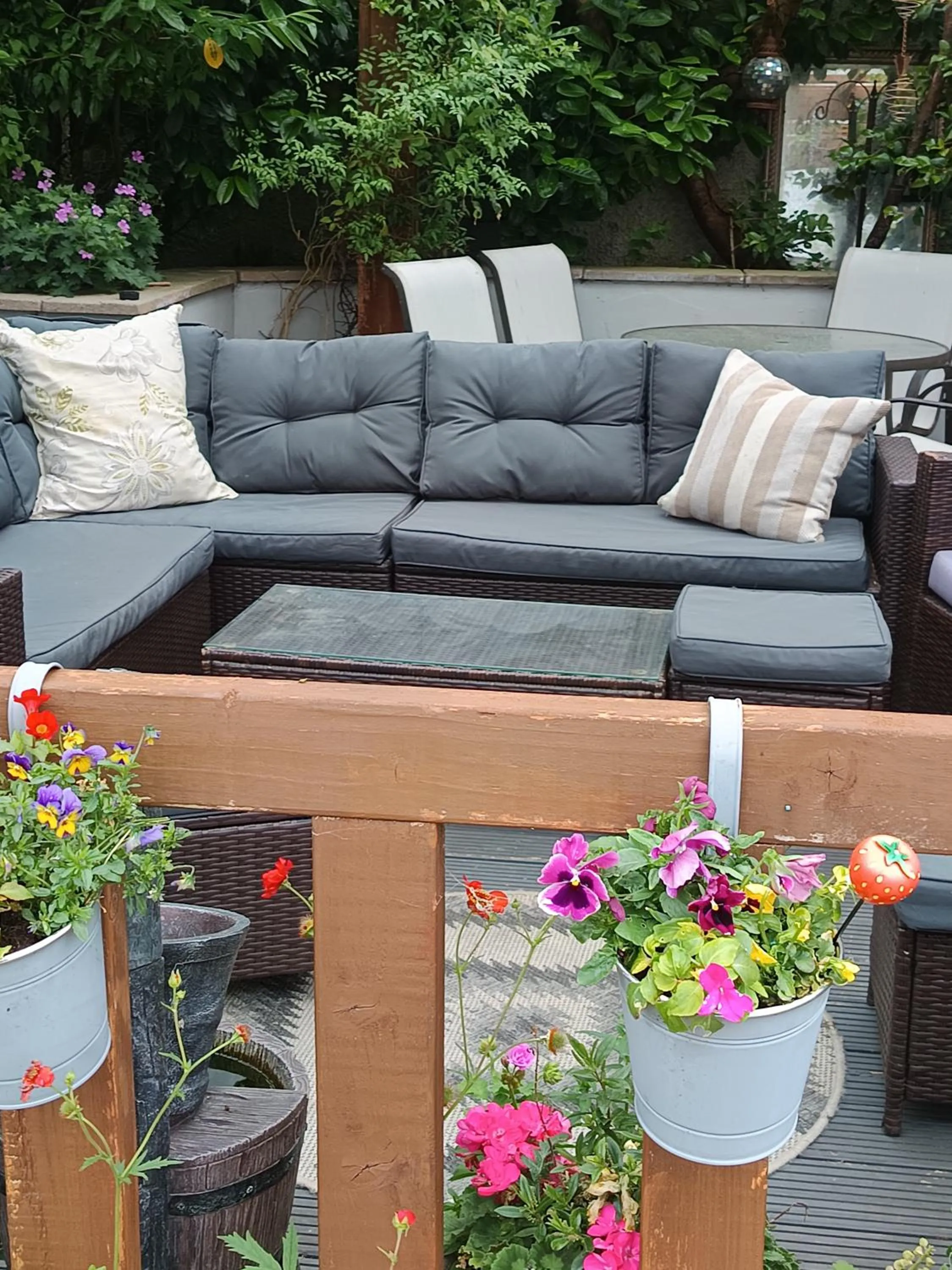 Patio in Midtown Farm Bed & Breakfast
